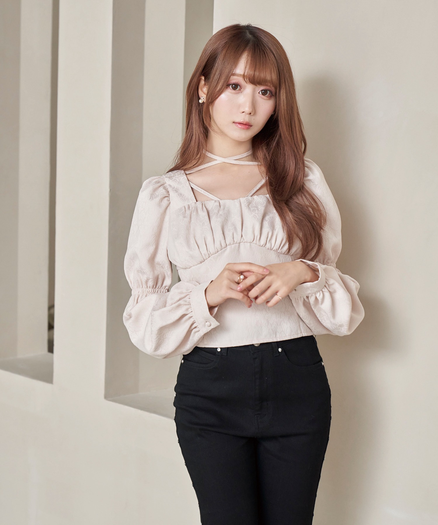 embroidery denim pants【black】 – BUNNY APARTMENT