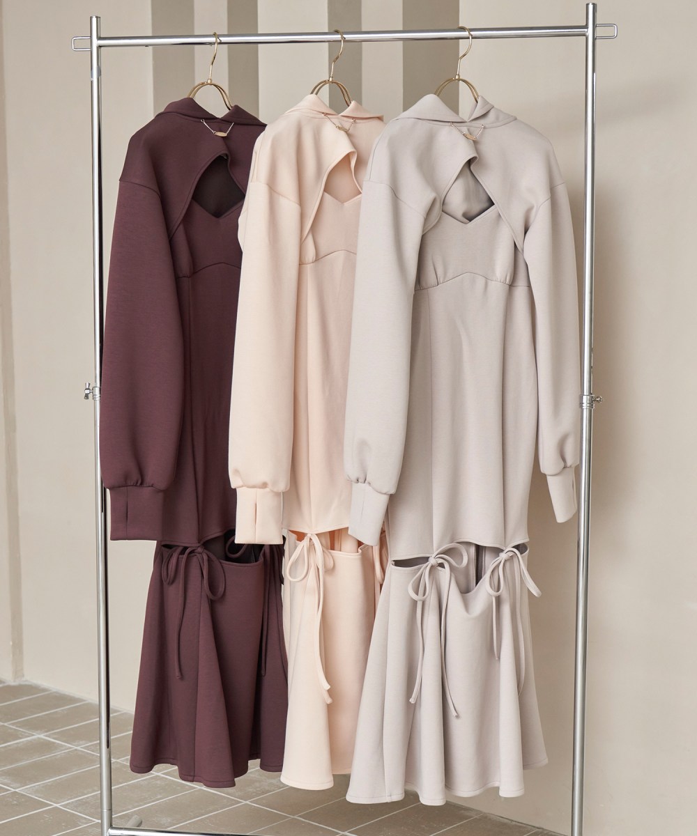 2way mermaid cut dress【pink】 – BUNNY APARTMENT