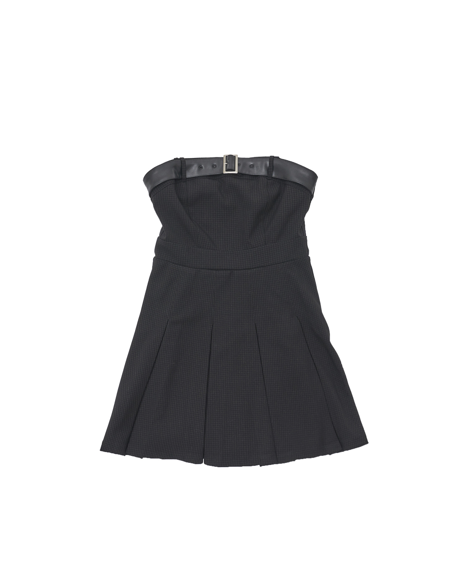 ベルトキャミミニワンピ