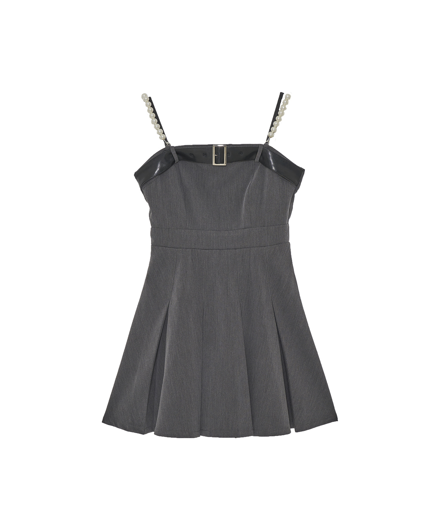 ベルトキャミミニワンピ