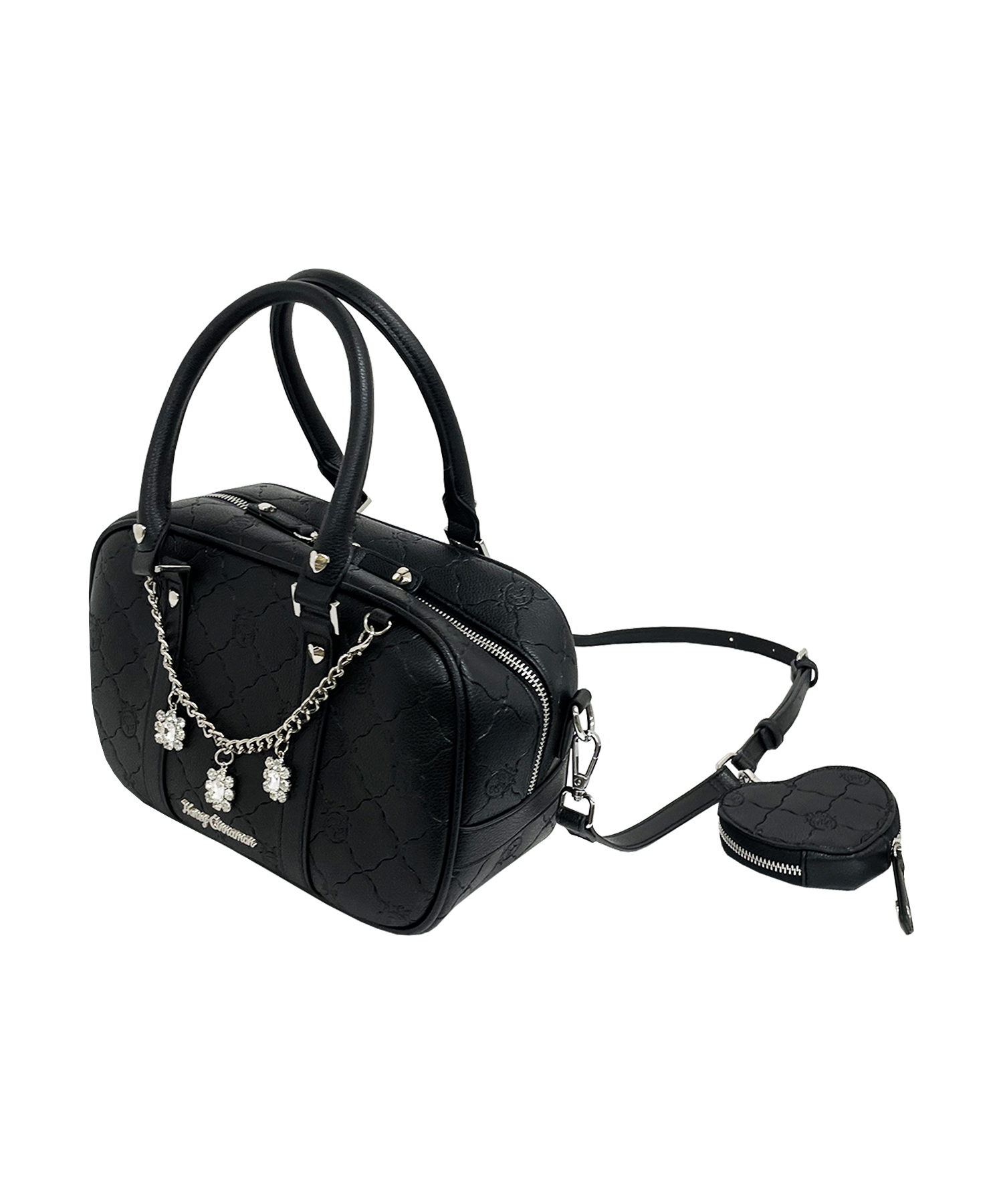 Steve Madden☆ 華やかフラワー型ビジュー・ショルダーバッグ Steve Madden☆ 華やかフラワー型ビジュー・ショルダーバッグ