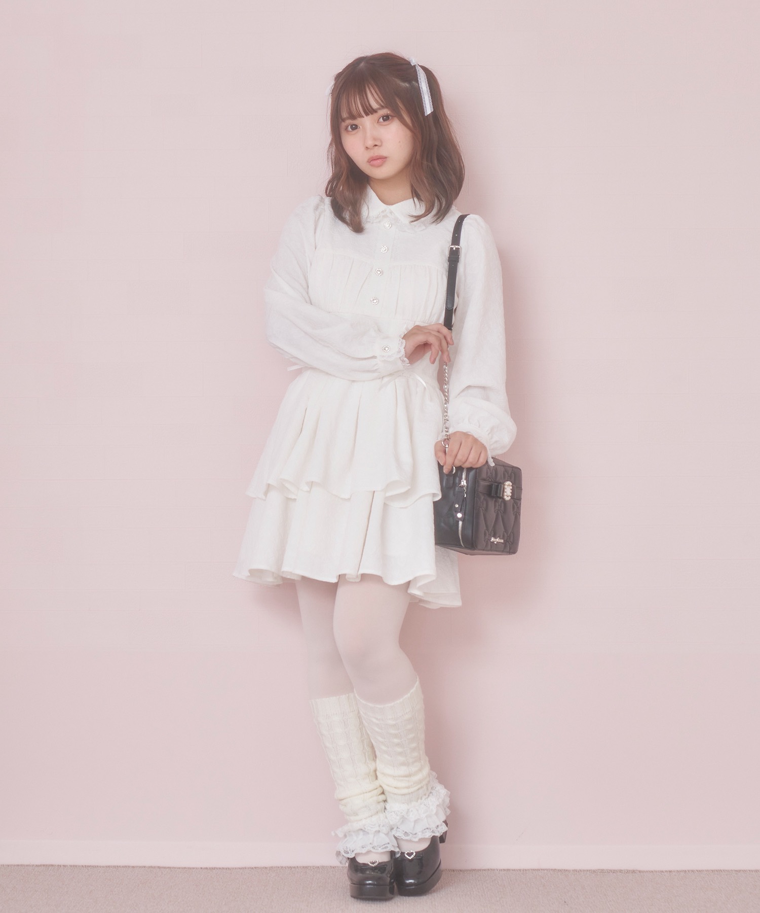 レースアップジャガードワンピース – BUNNY APARTMENT