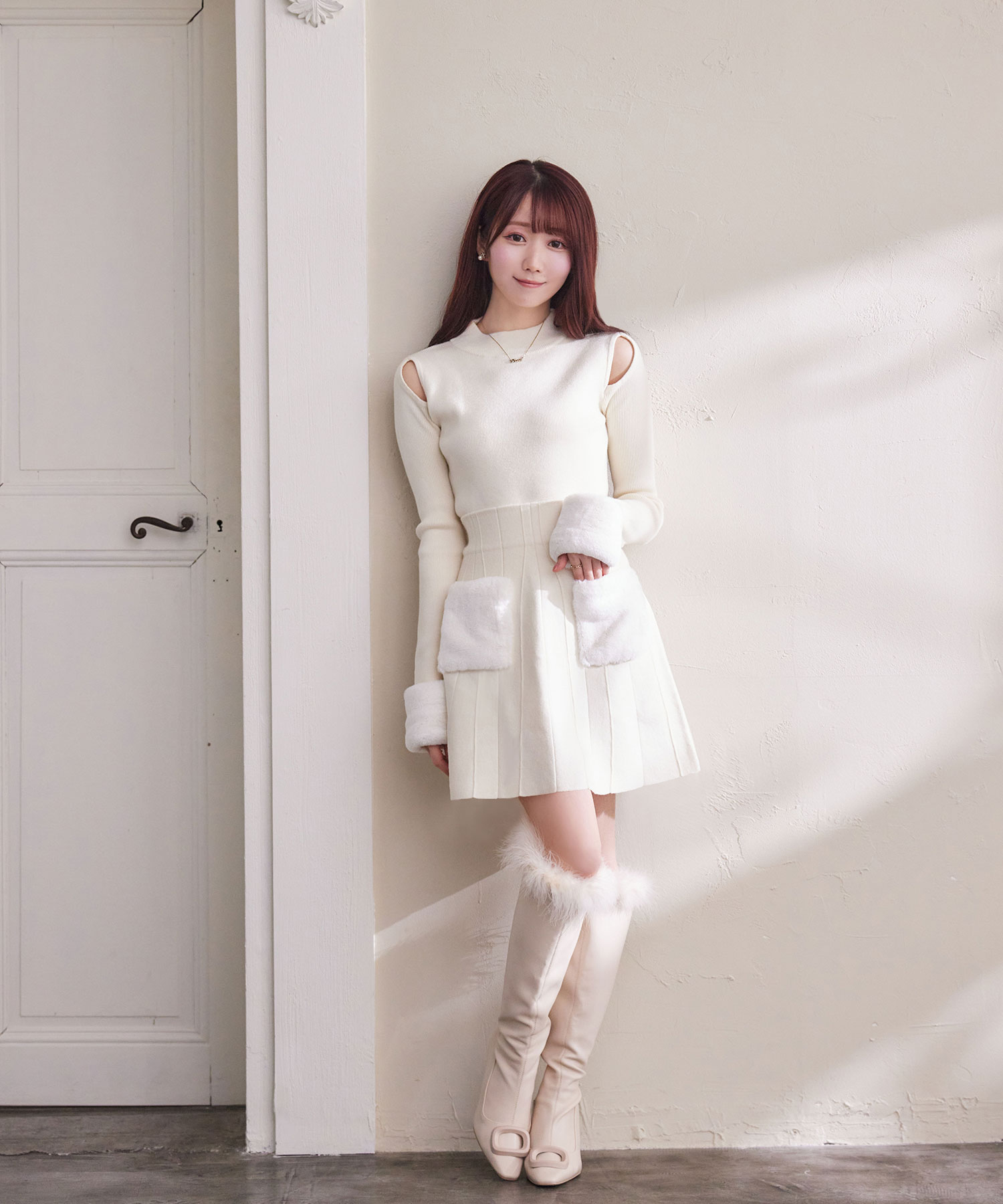 fur point knit set up – BUNNY APARTMENT