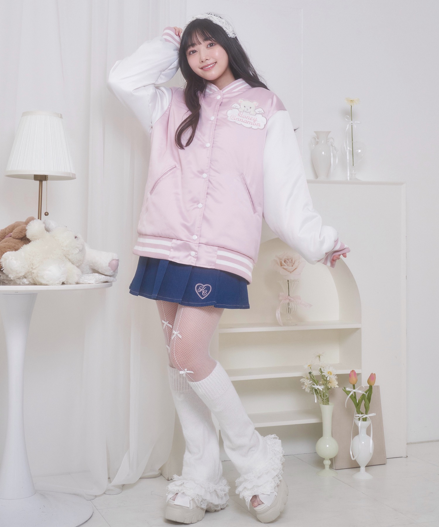 シナモンくん羽アップリケスタジャン – BUNNY APARTMENT