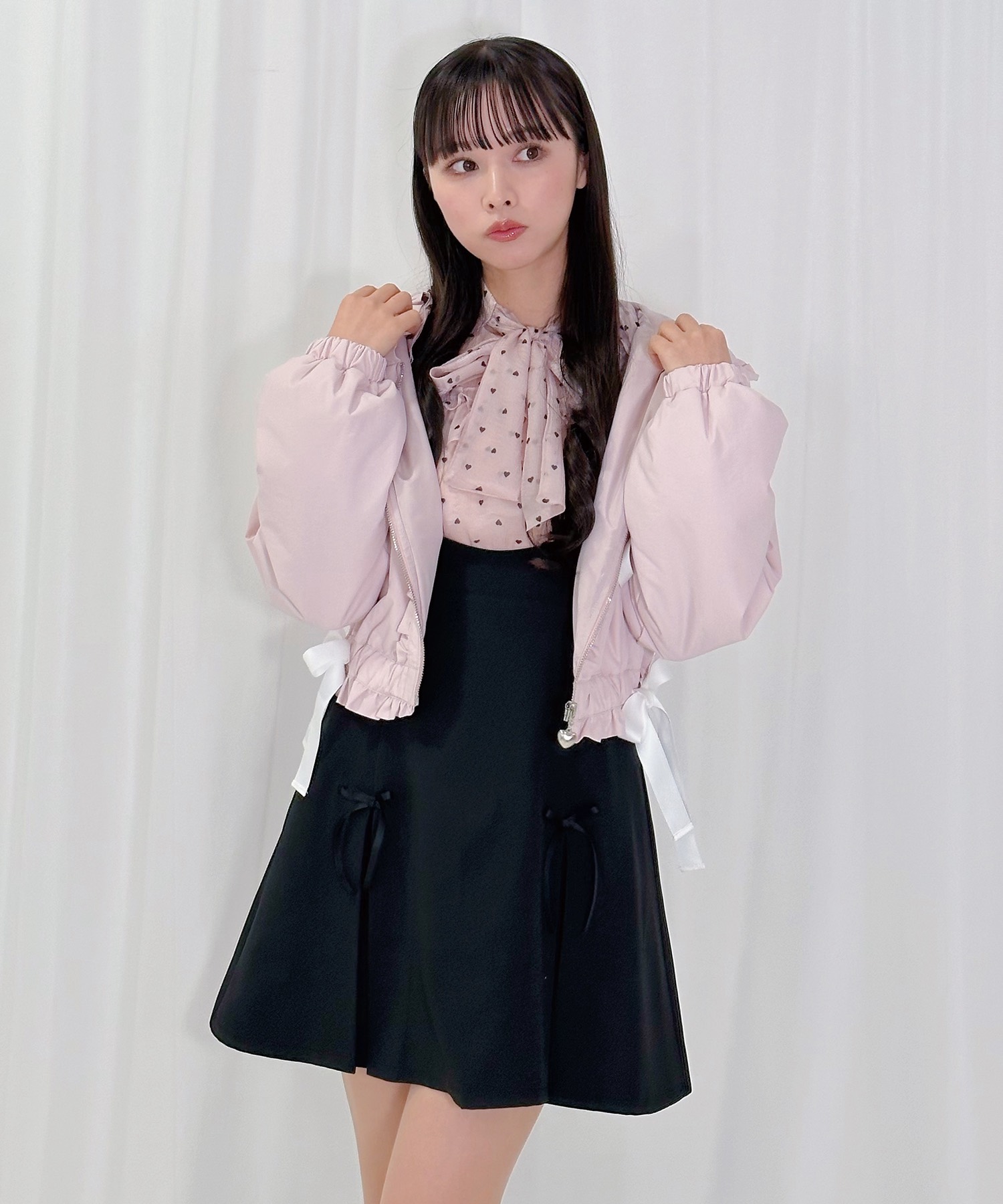 ドロストリボンパーカー