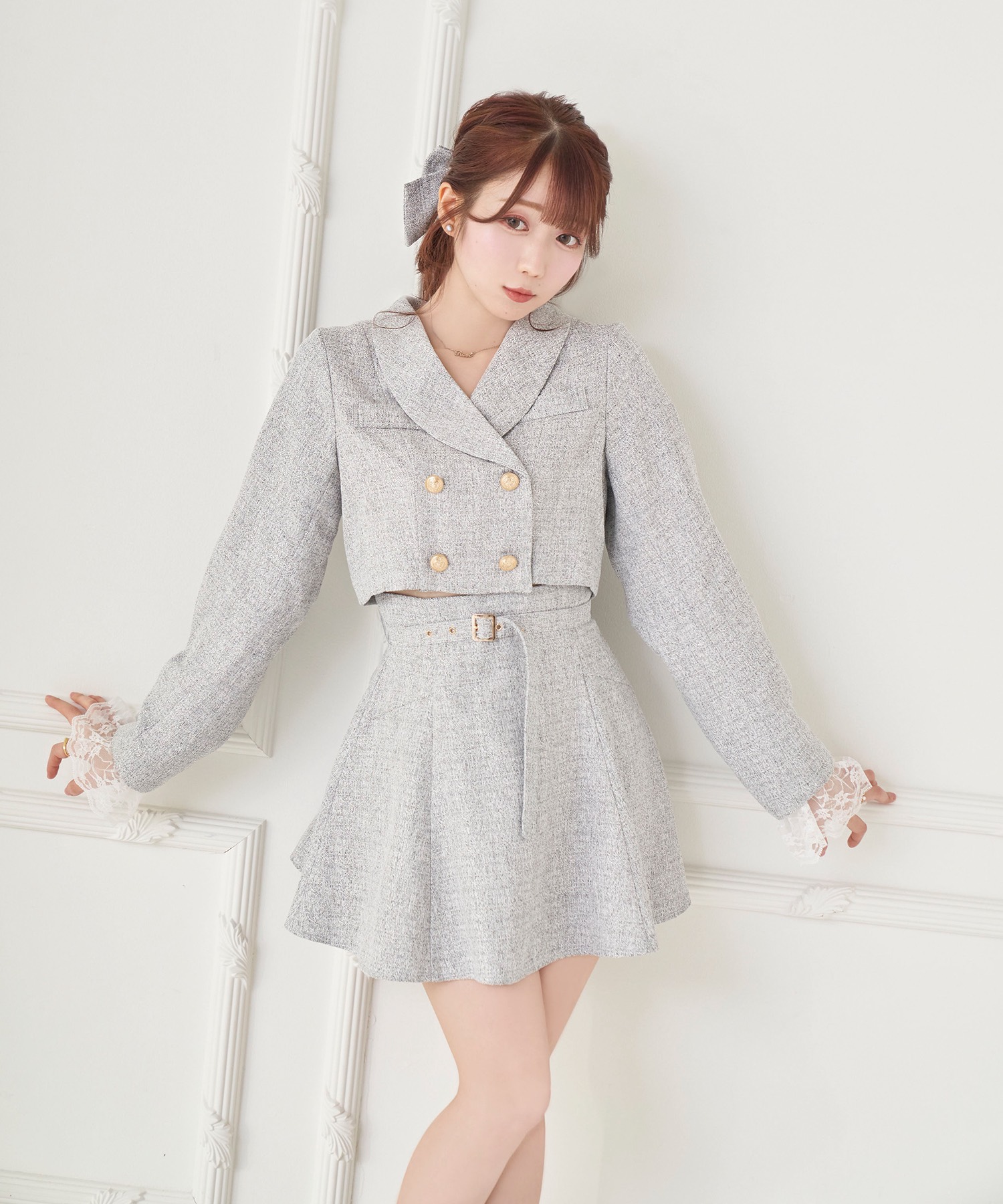 Rose Muse tailored jacket one piece原産国 - ワンピース