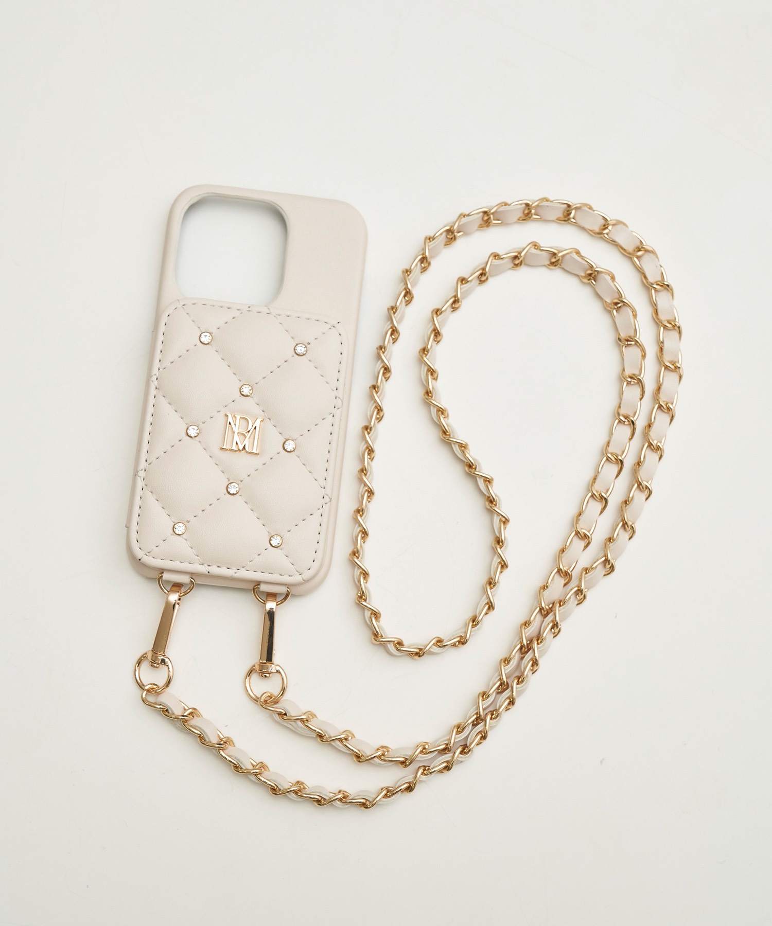 quilting iPhone case【ivory】 – BUNNY APARTMENT