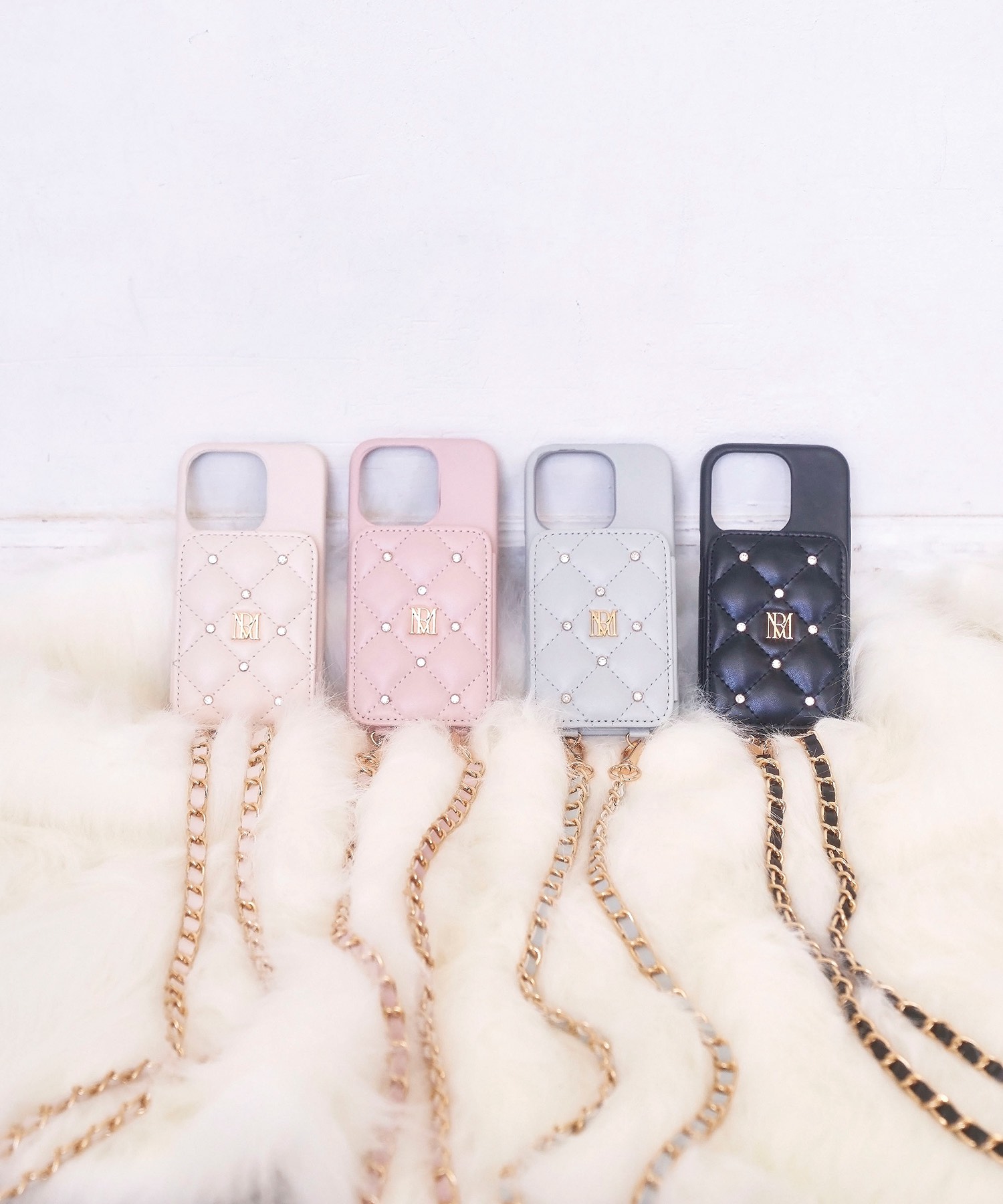 quilting iPhone case【pink】