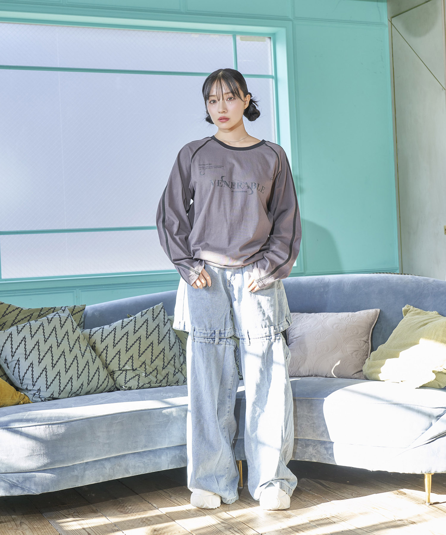 UNISEX ユニフォームロゴロンT – BUNNY APARTMENT