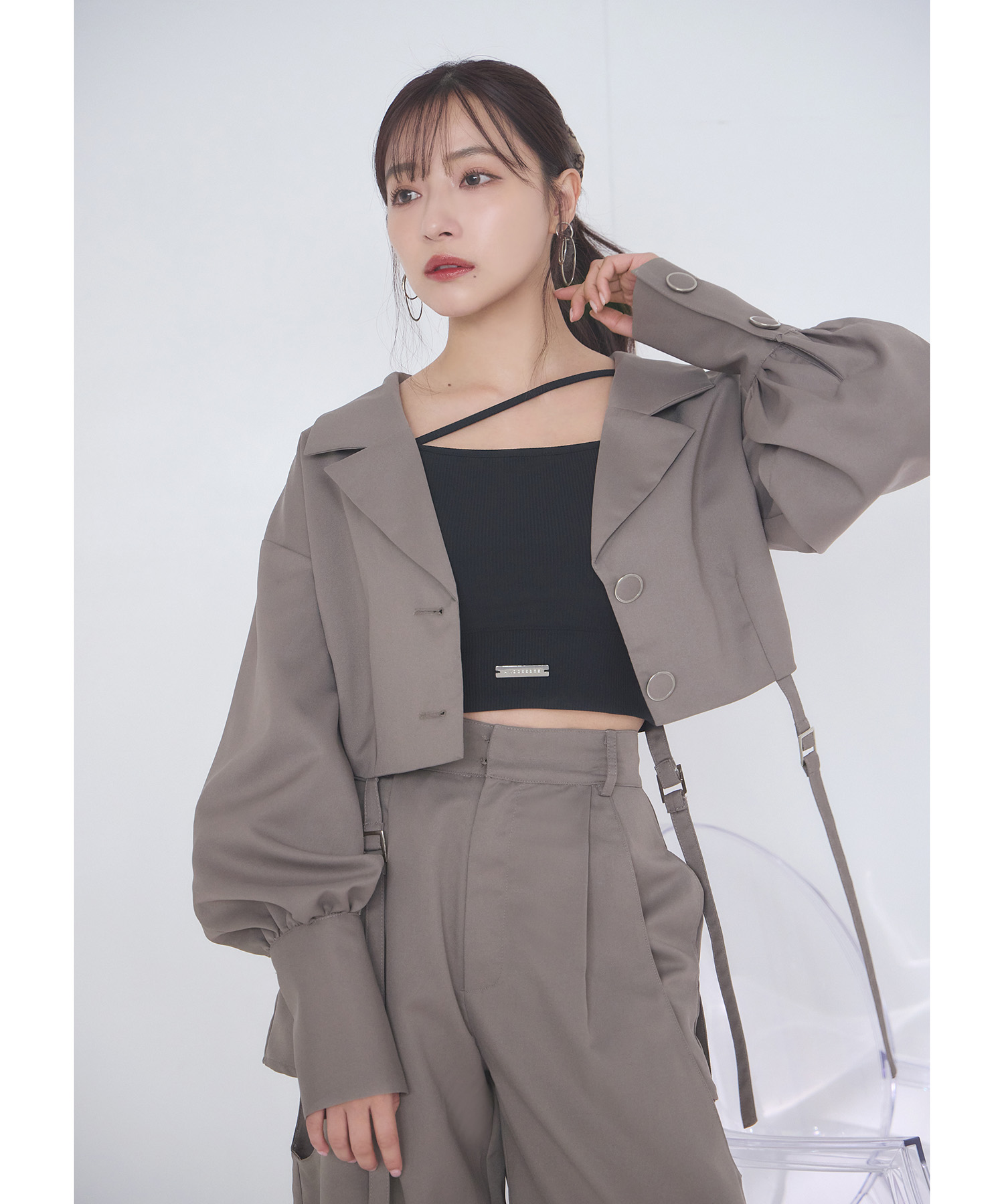 ボリュームスリーブジャケット