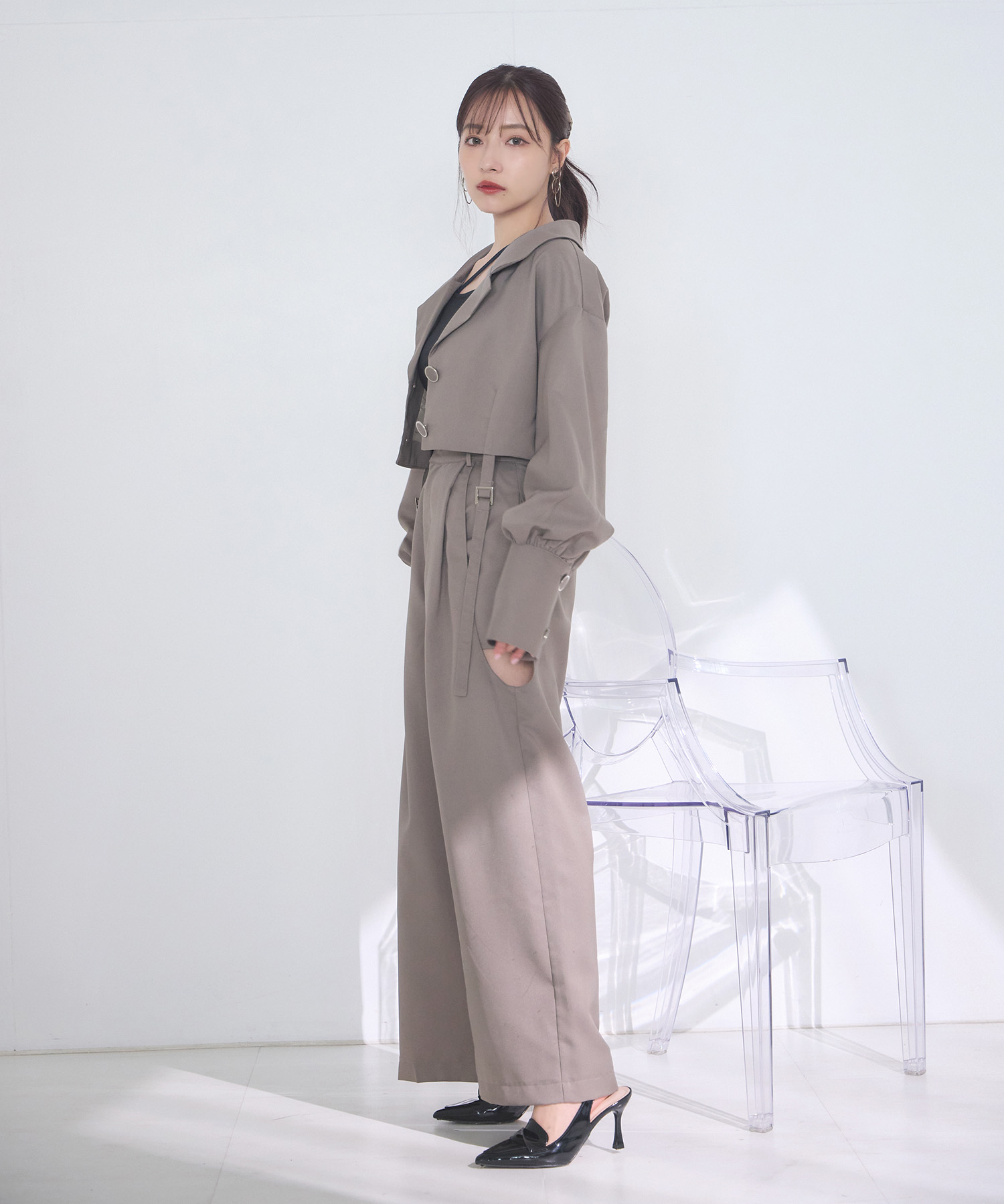 ボリュームスリーブジャケット