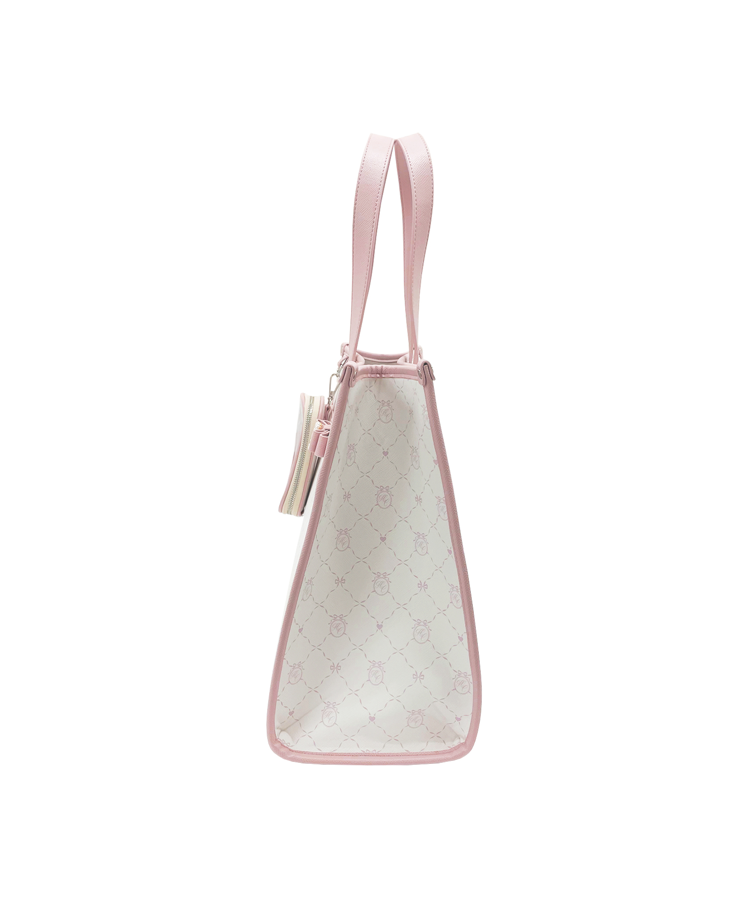 ビジューリボントートバッグ