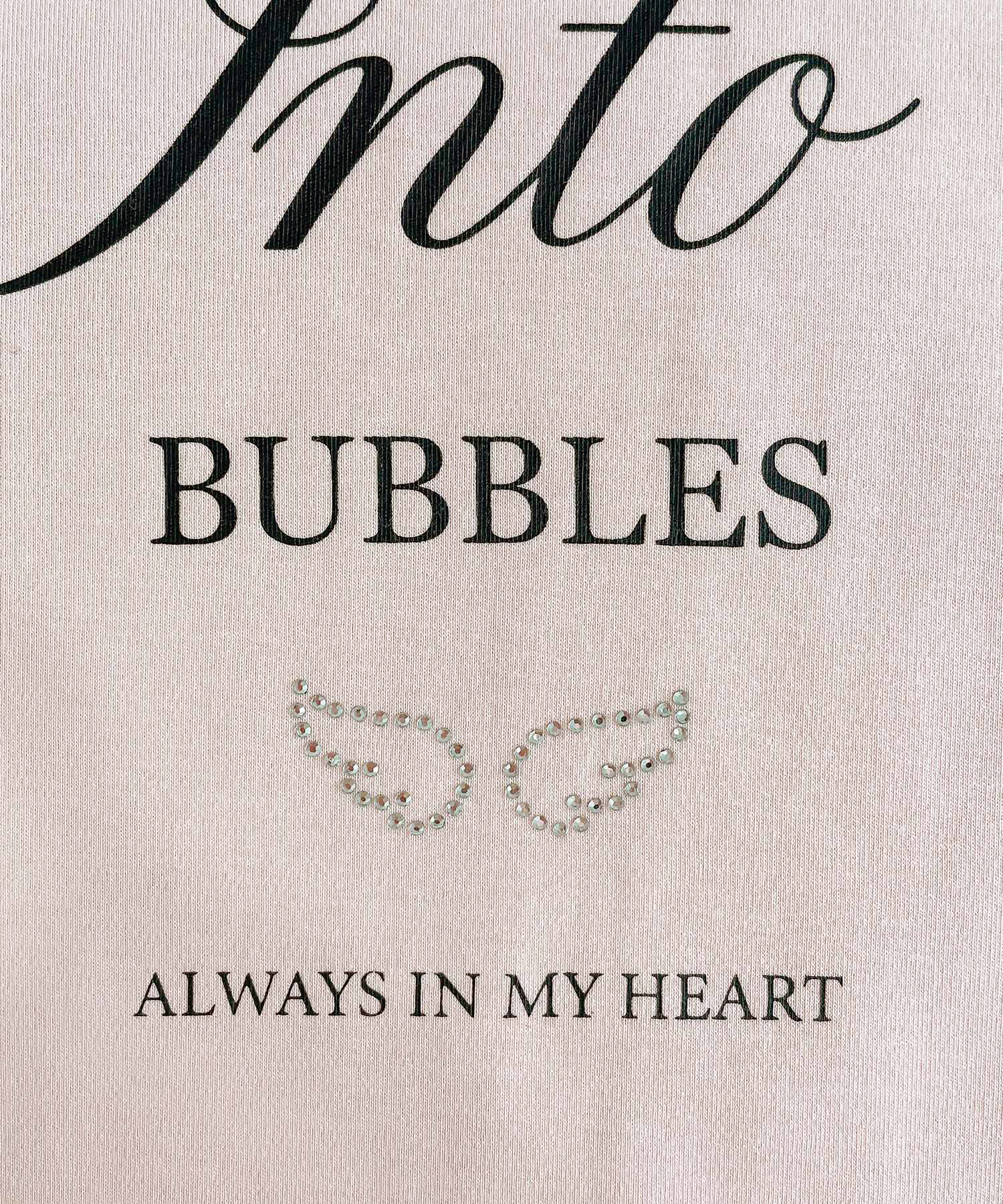 UNISEX BACK LOGO T / PINK