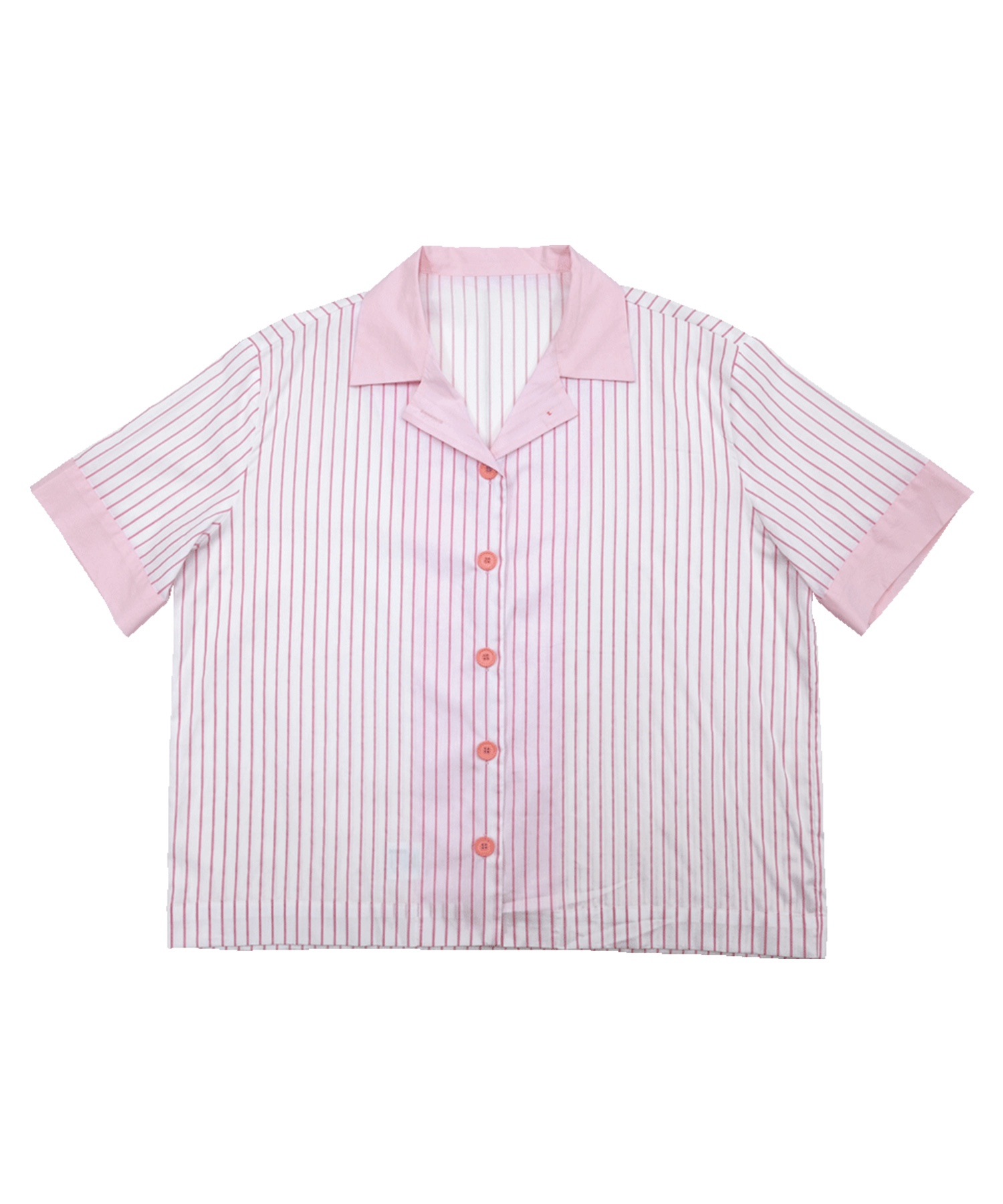 Flat Peach Short Sleeve Shirt