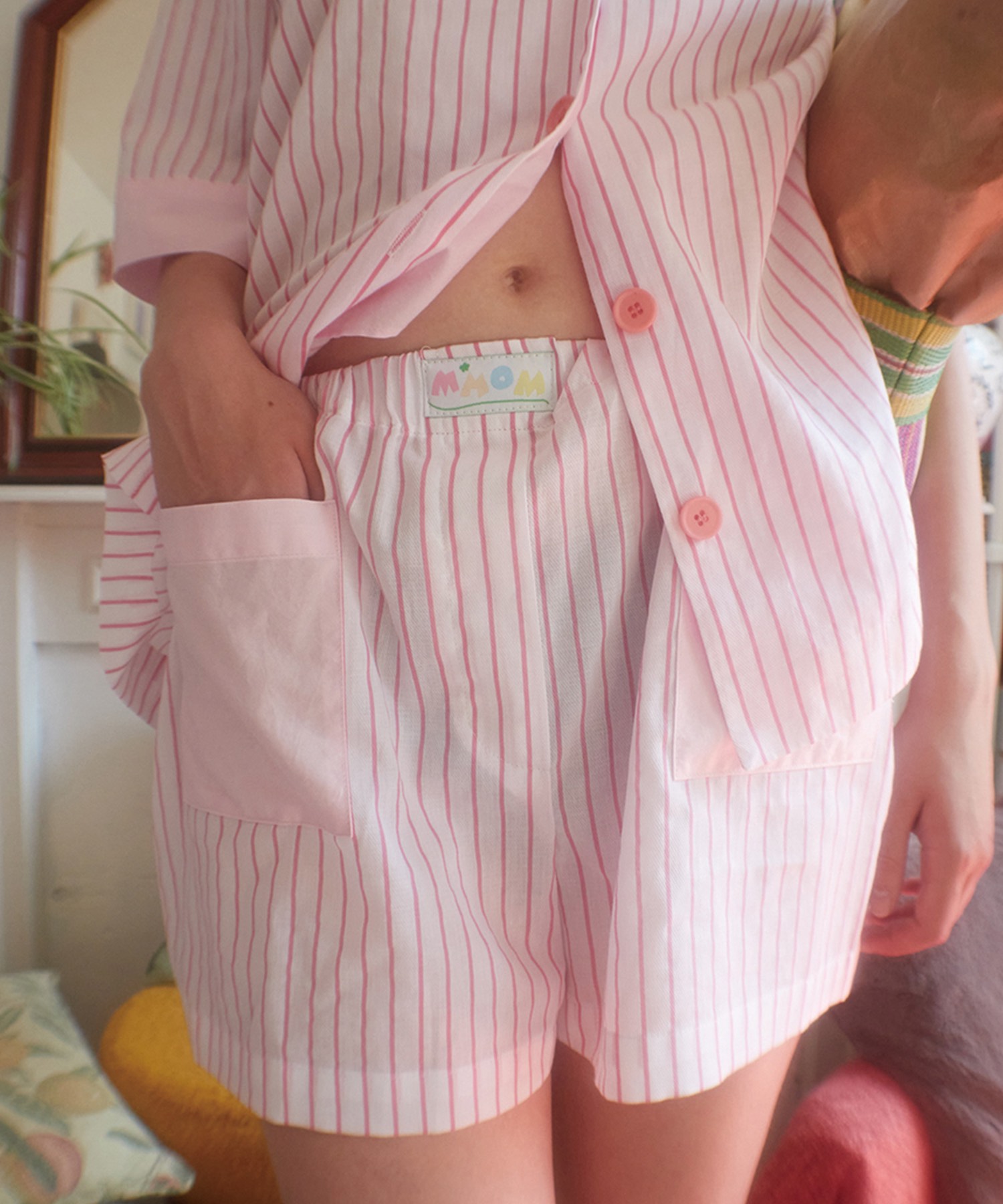 Flat Peach Shorts