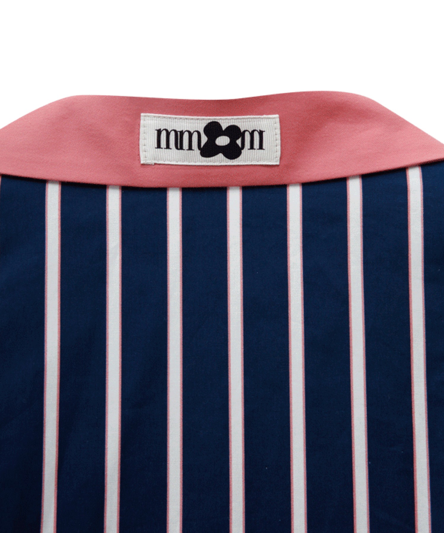 Navy Pink Stripe Shirt