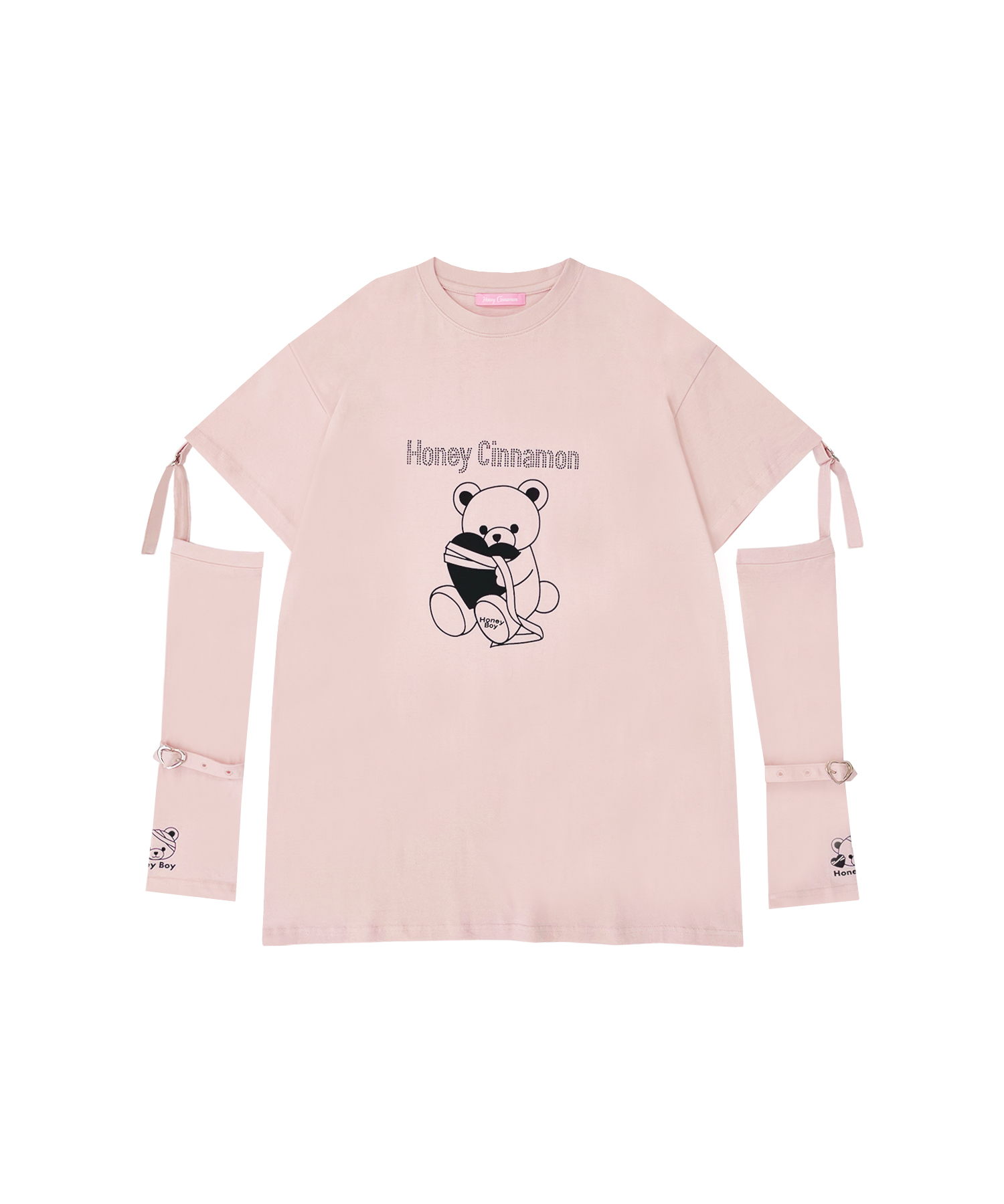 シナモンくんアームカバー付きTシャツ