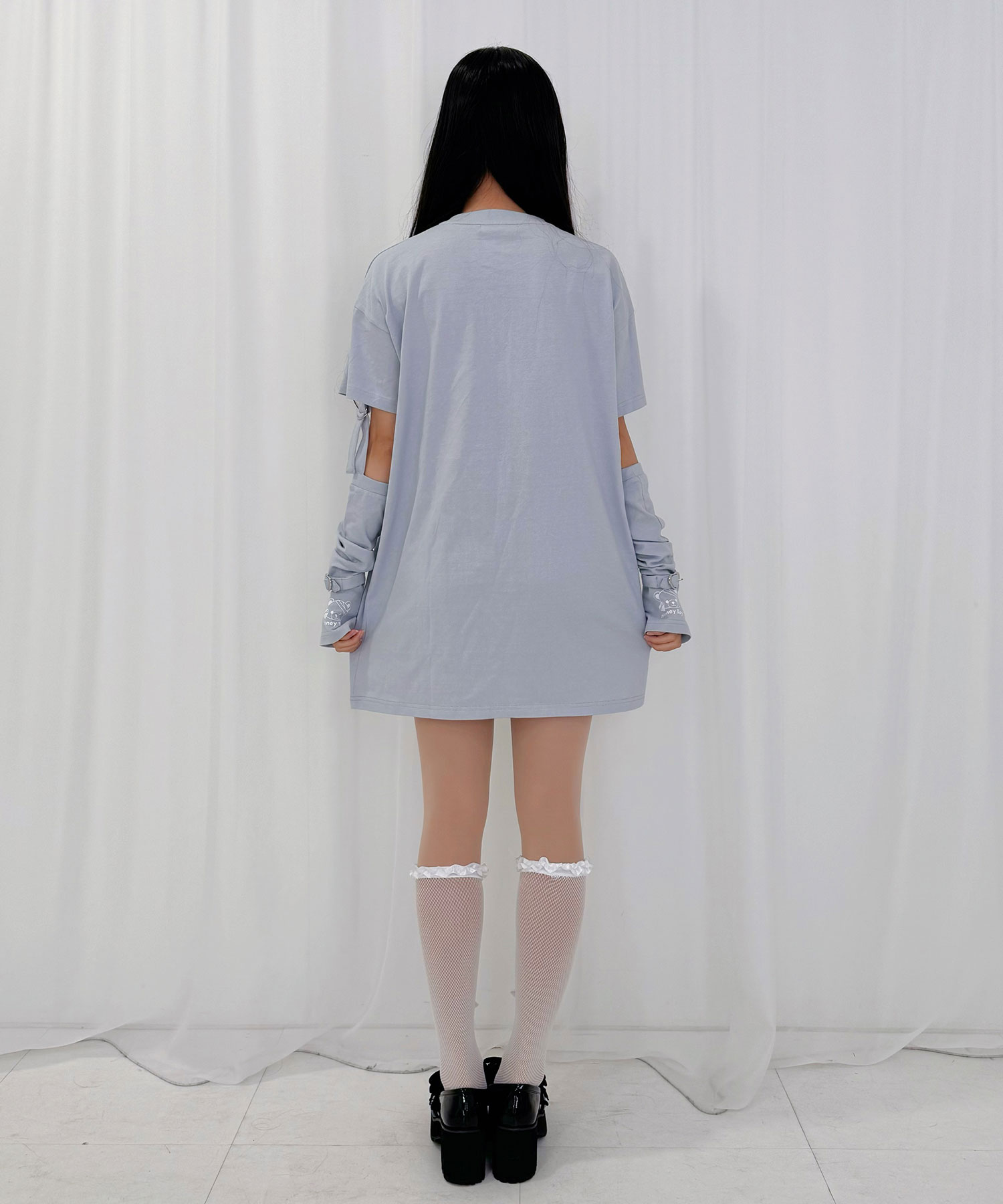 シナモンくんアームカバー付きTシャツ