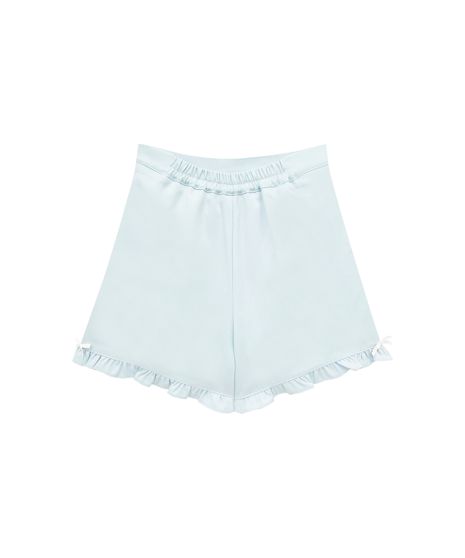 リボン付きフリルセットアップ