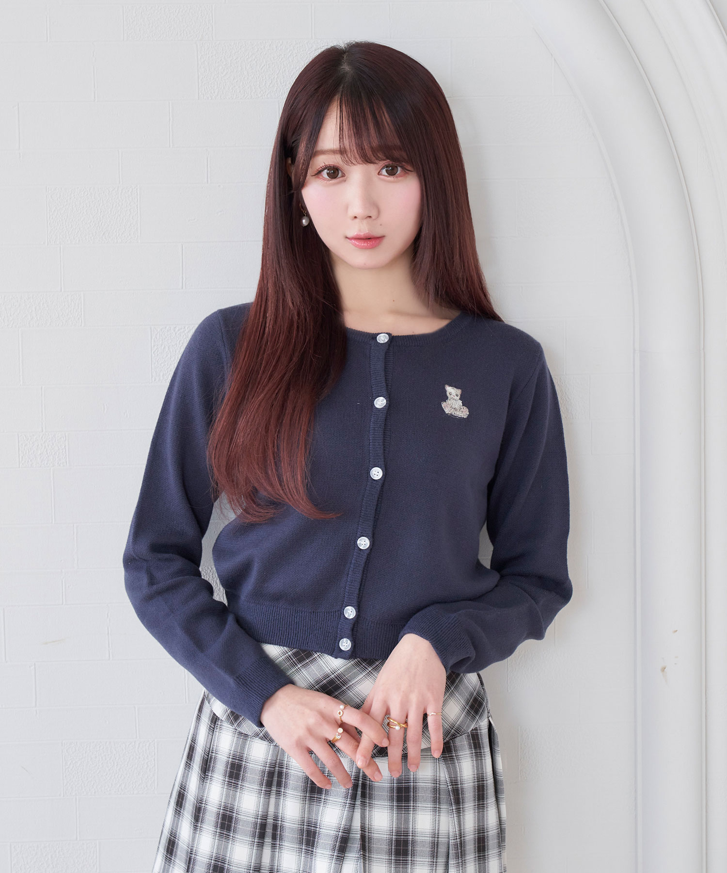 cat emb round neck c/d – BUNNY APARTMENT