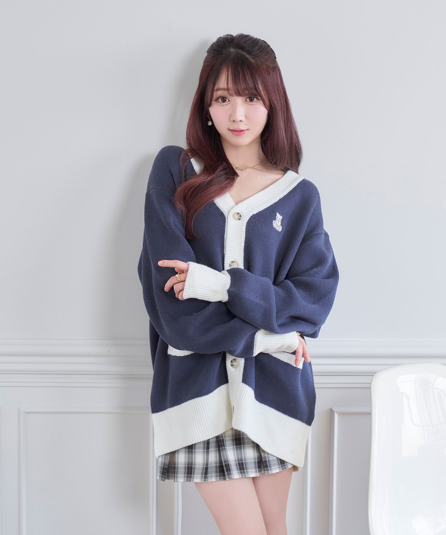 【50％OFF】 cat emb APARTMENT BUNNY – c/d big bicolor トップス