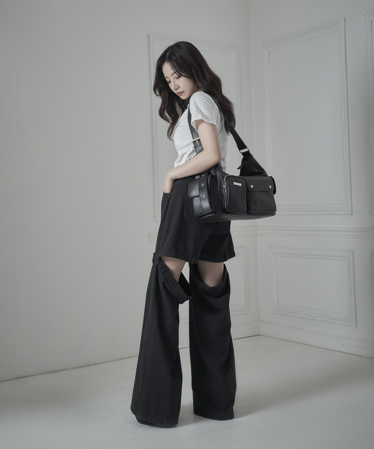 ポケットメッセンジャーバッグ