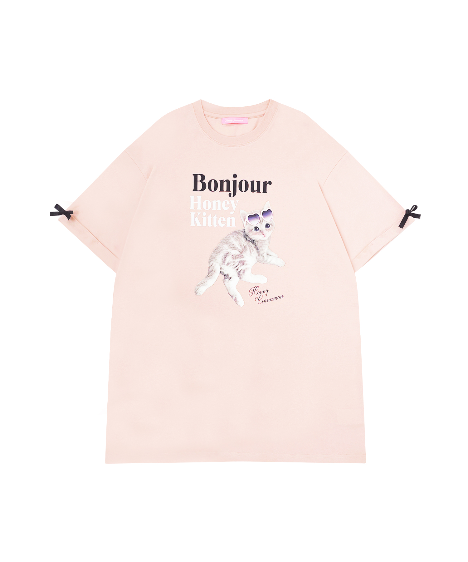 男女兼用 glasses Heart Kitten APARTMENT BUNNY – Tシャツ Tシャツ(半袖+袖なし)