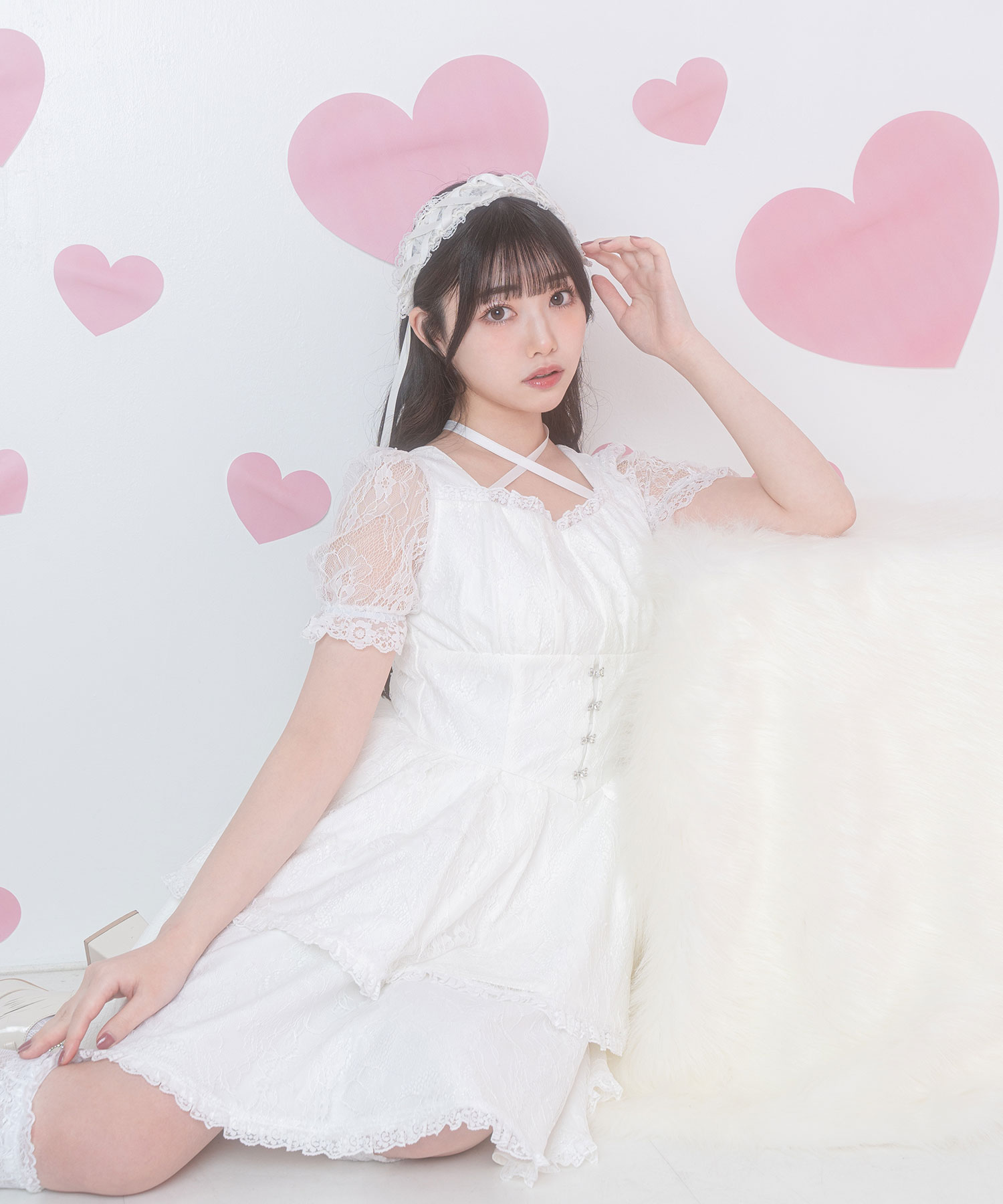 レーススリーブコルセットワンピース – BUNNY APARTMENT