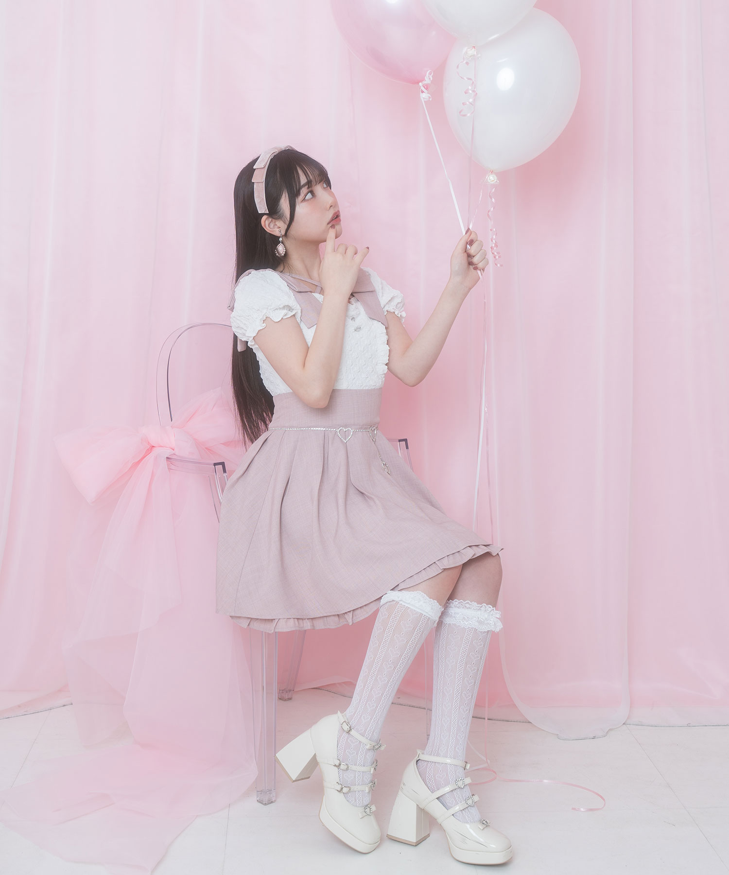 ハートベルトドッキングワンピース