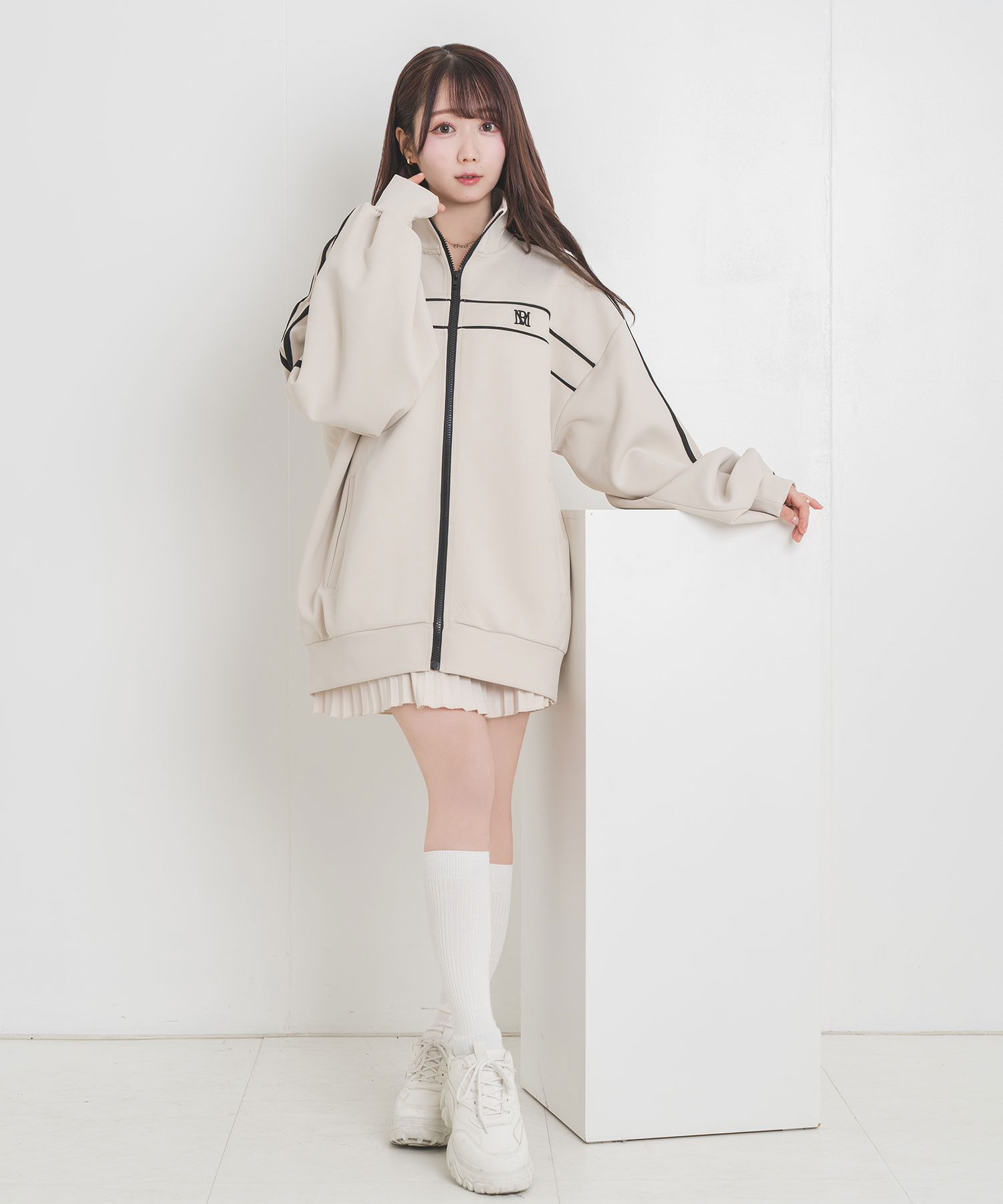 piping jersey outer – BUNNY APARTMENT