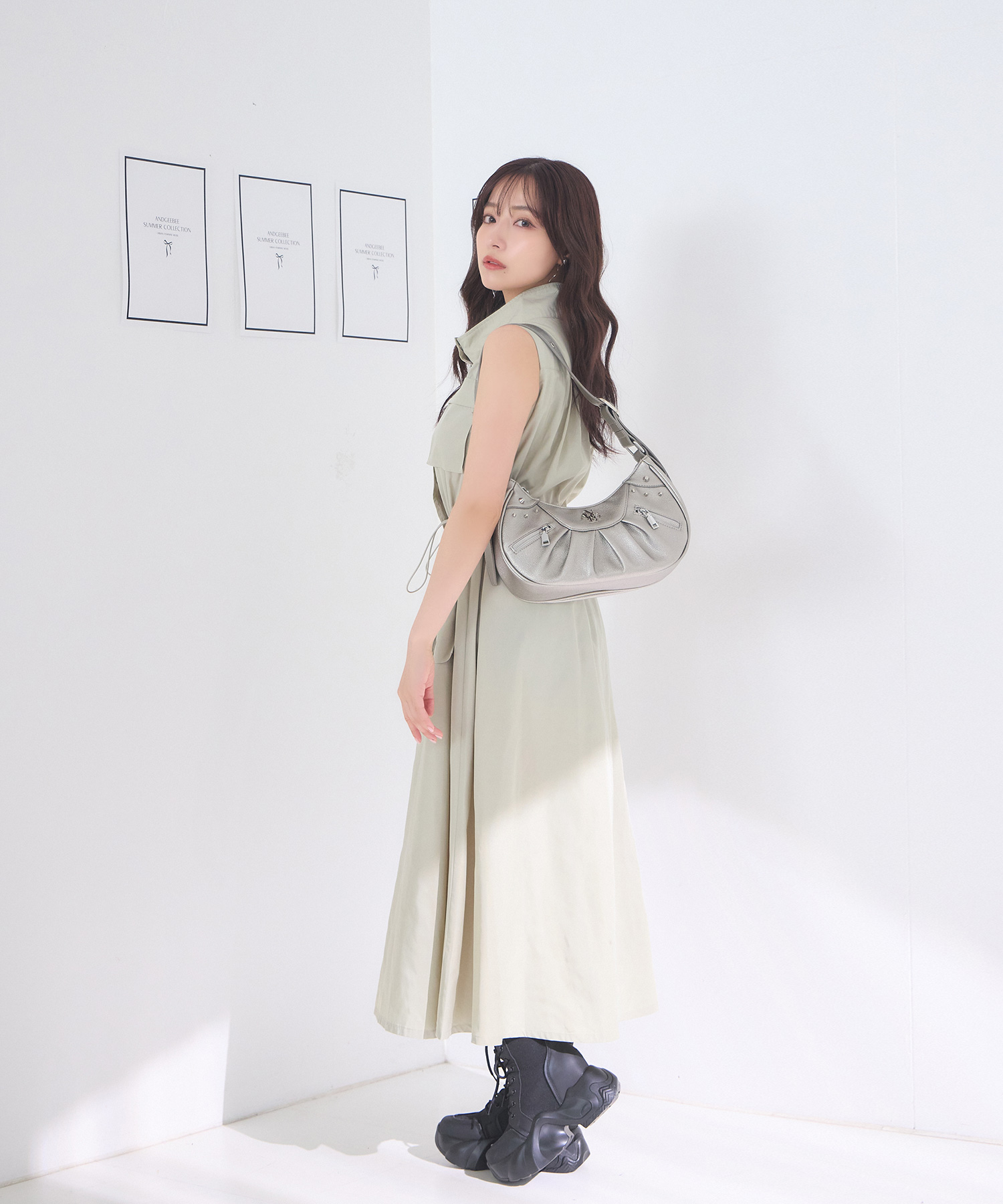 BAGGU カーゴショルダーバッグ