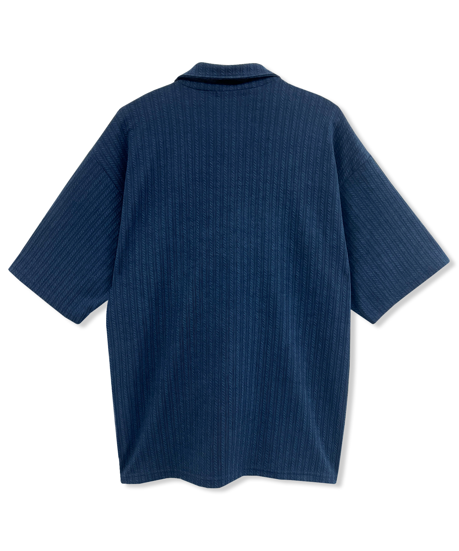 UNISEX フルジップケーブルトップス