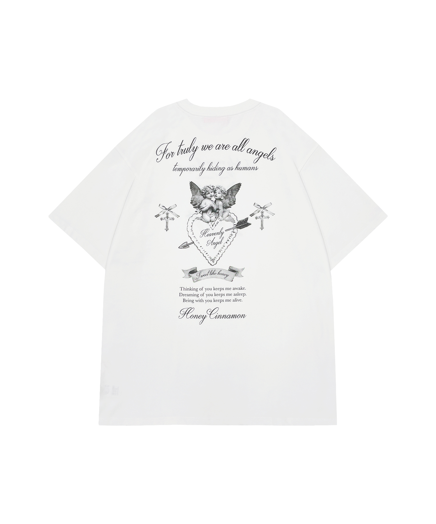Twin Heavenly Angel Tシャツ