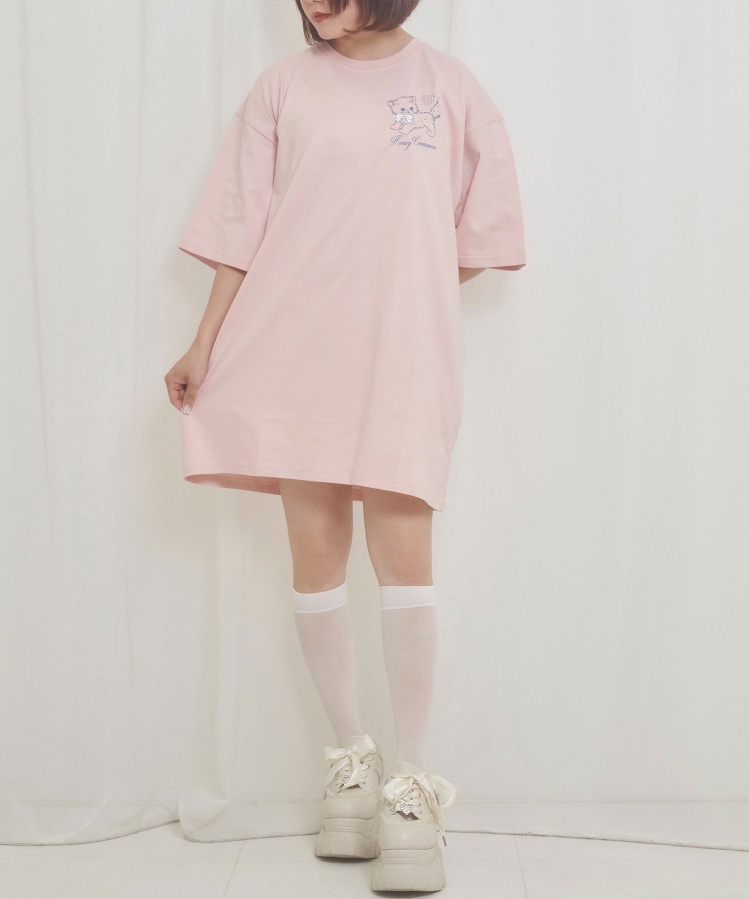 Heart glasses Kitten Tシャツ – BUNNY APARTMENT