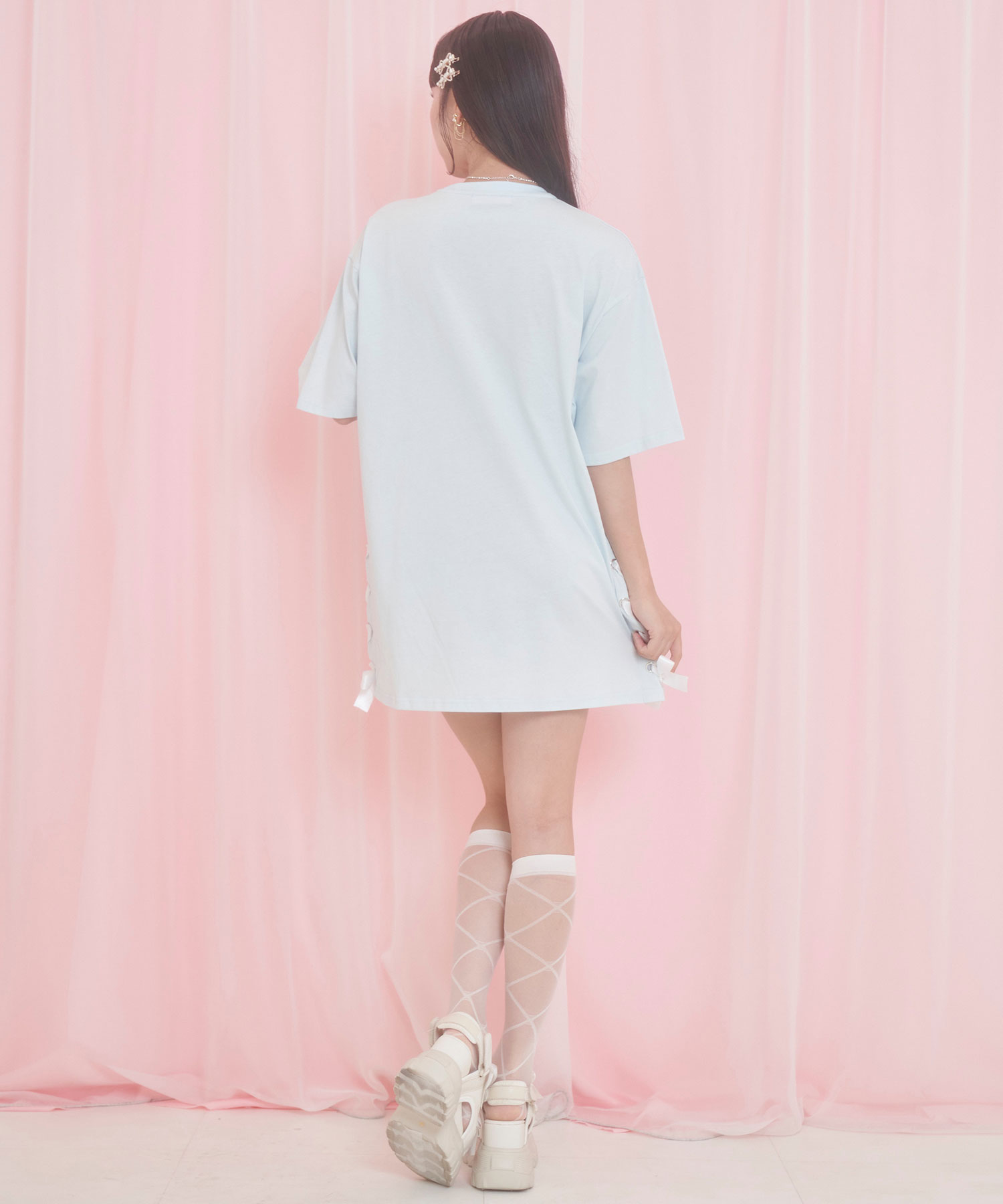 HoneyKittenレースアップTシャツ – BUNNY APARTMENT