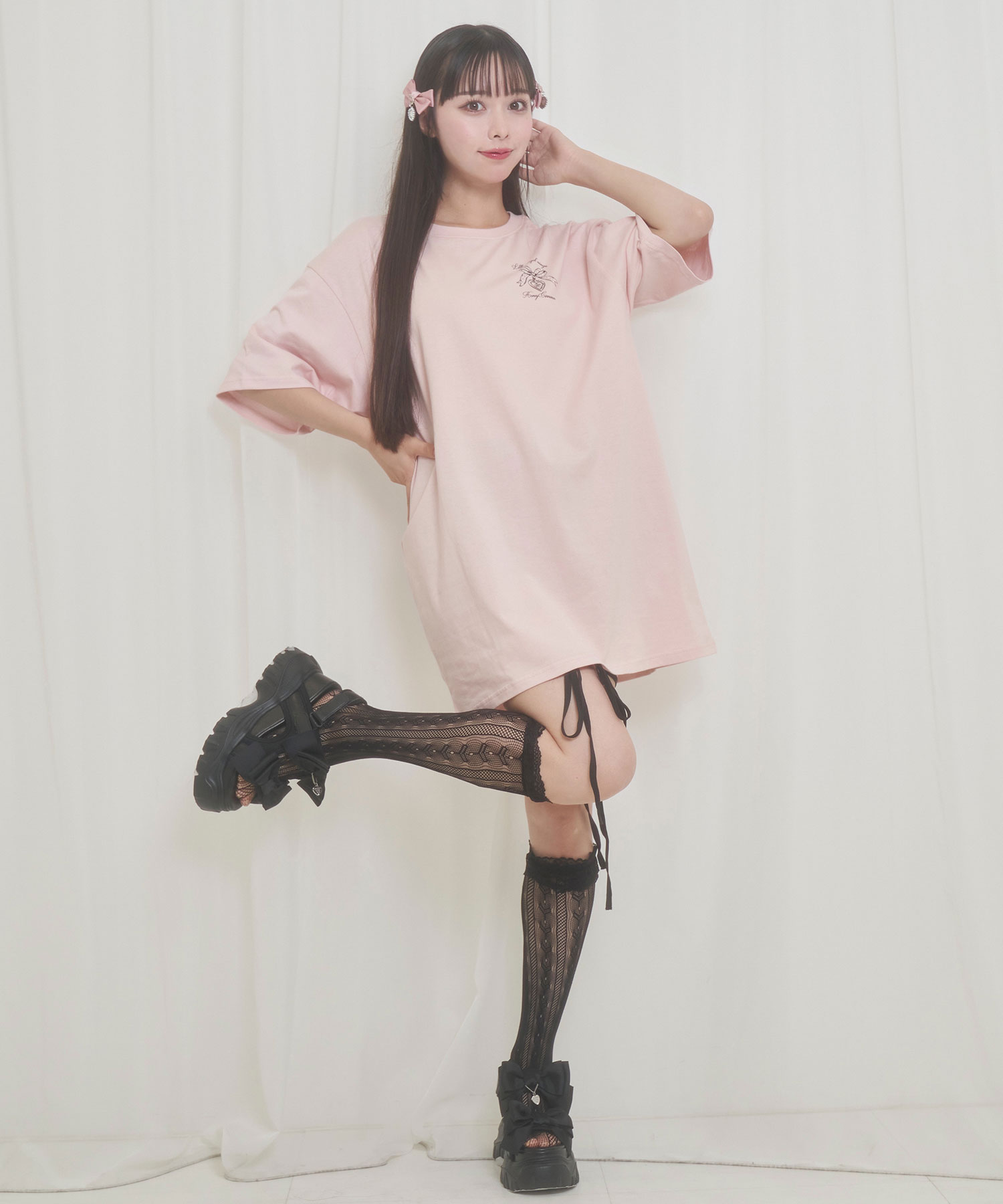Vintage Ribbon Tシャツ