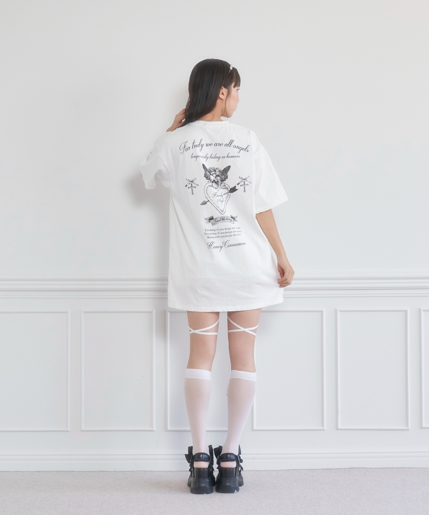Twin Heavenly Angel Tシャツ