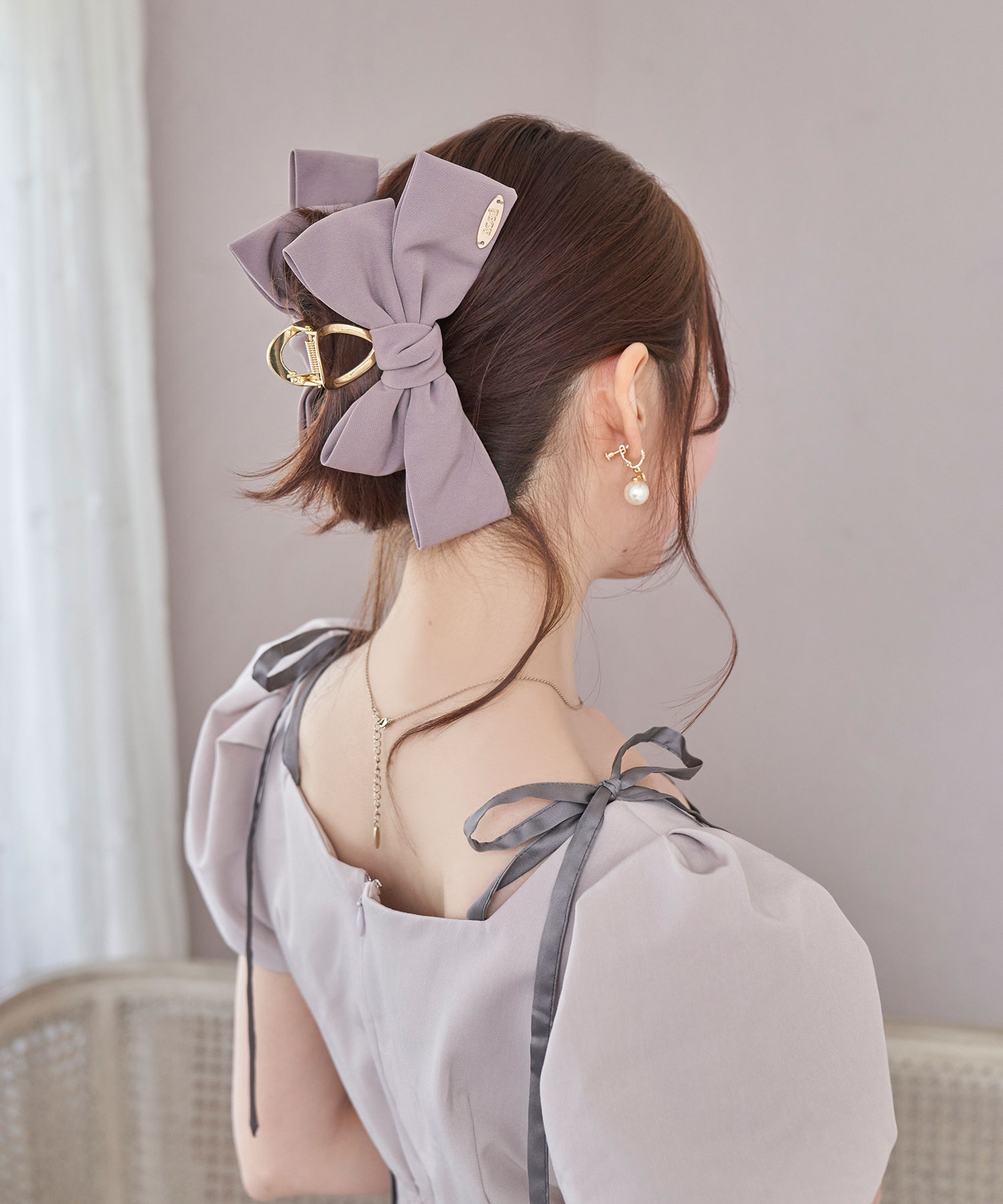 rose ribbon clip – BUNNY APARTMENT