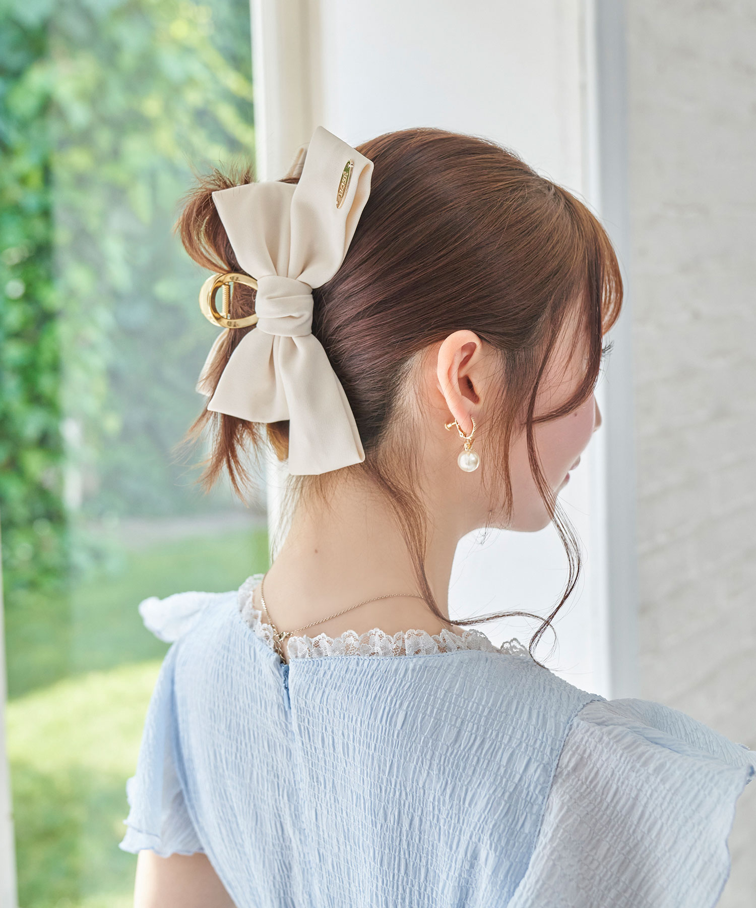 rose ribbon clip – BUNNY APARTMENT