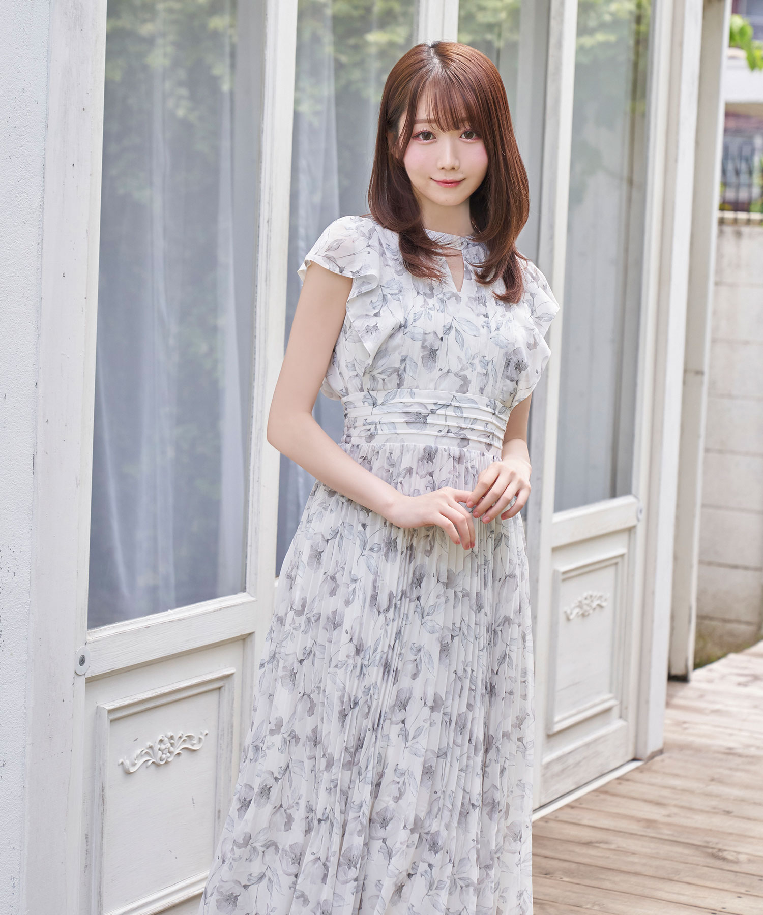 floral print pleats dress – BUNNY APARTMENT