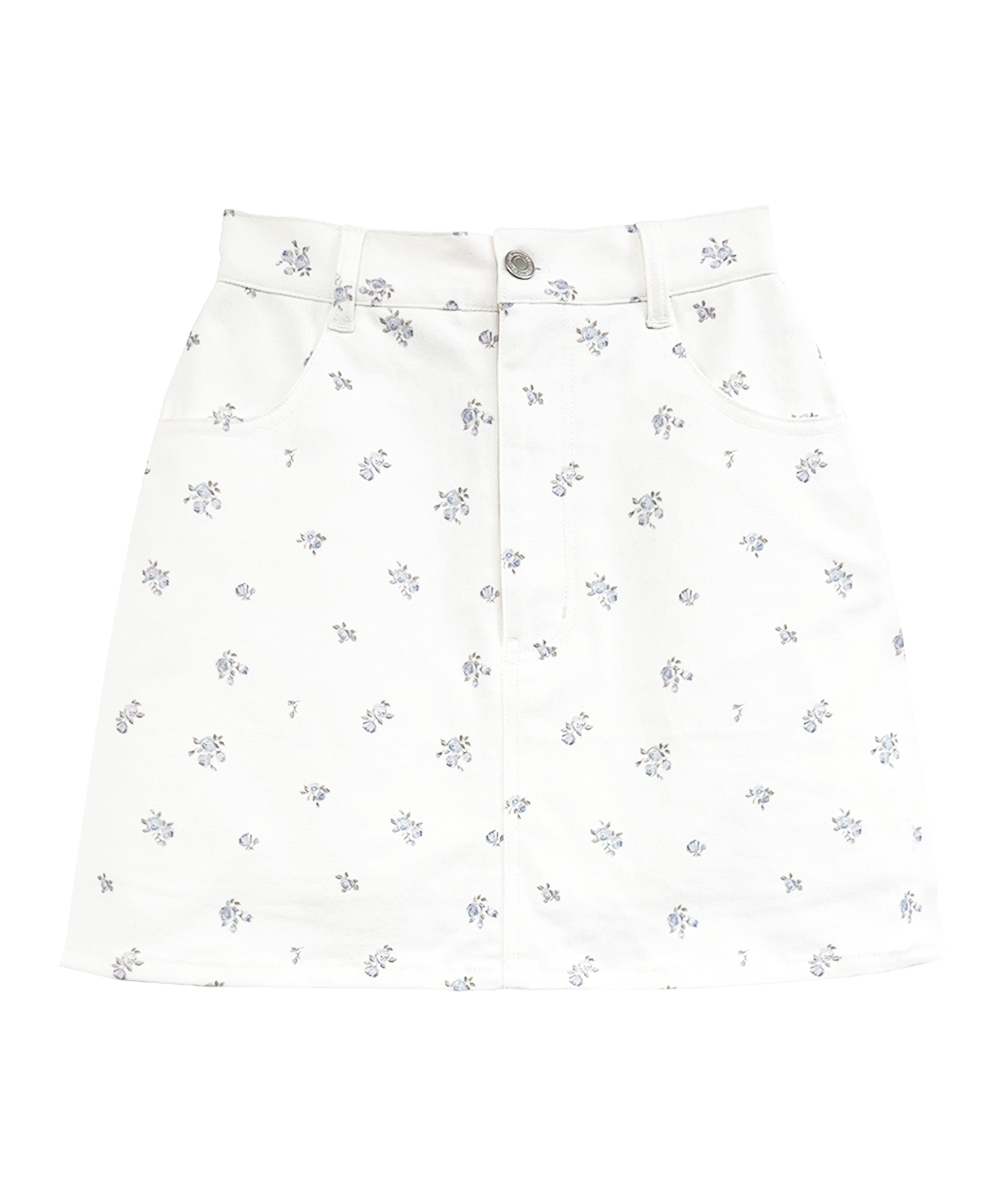 Petit rose print mini skirt pants