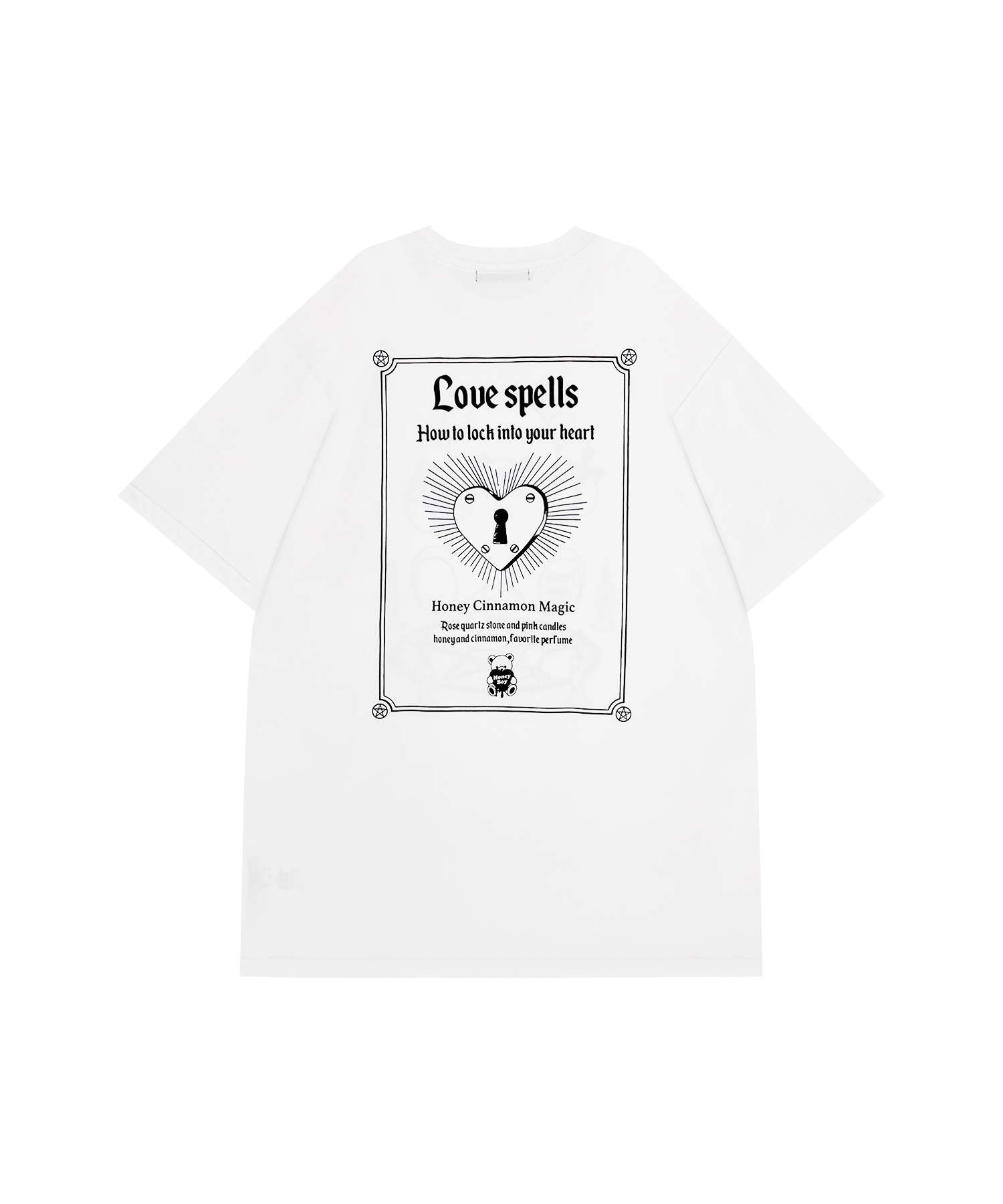 black magic シナモンTシャツ