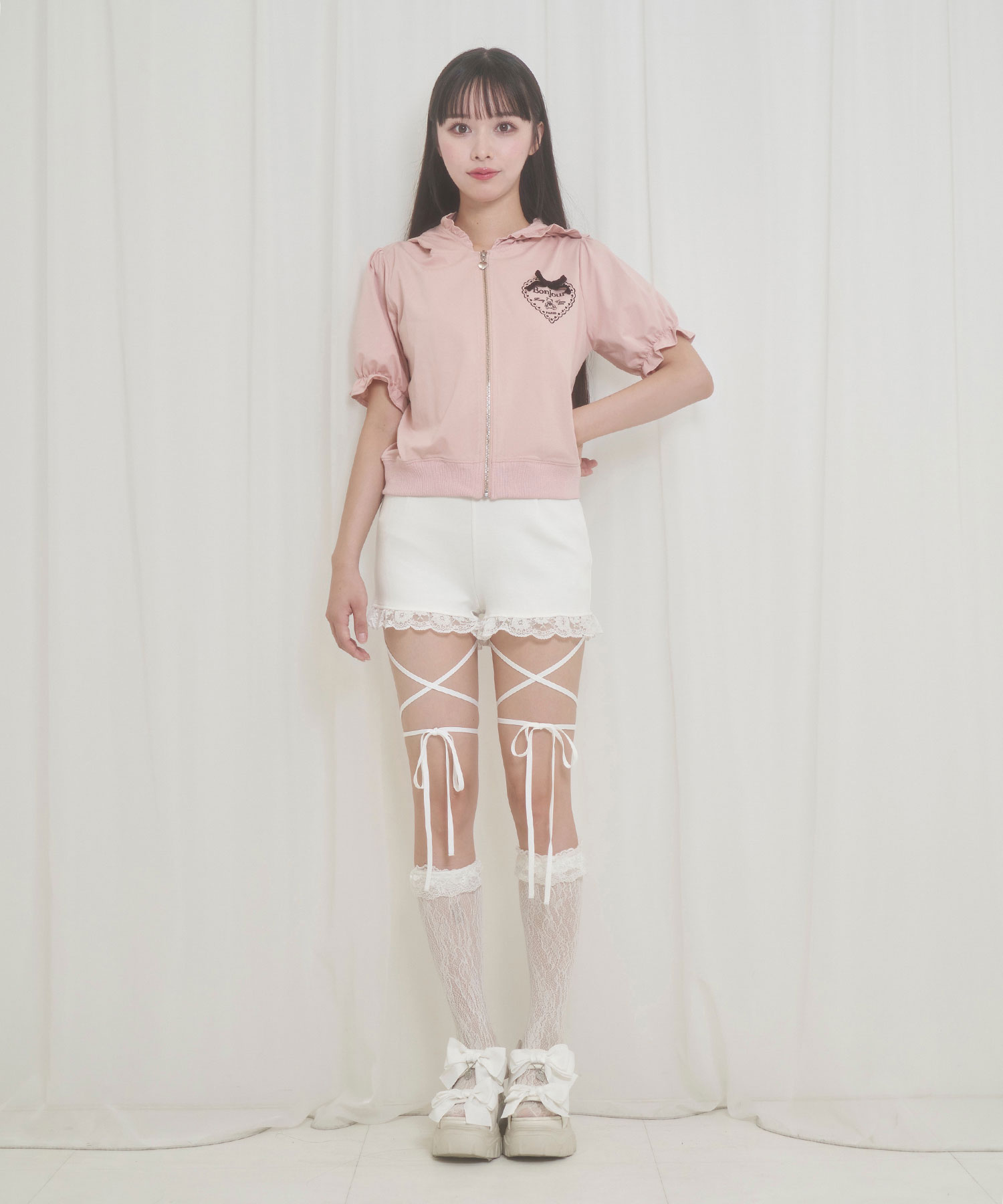 レースアップインナーパンツ