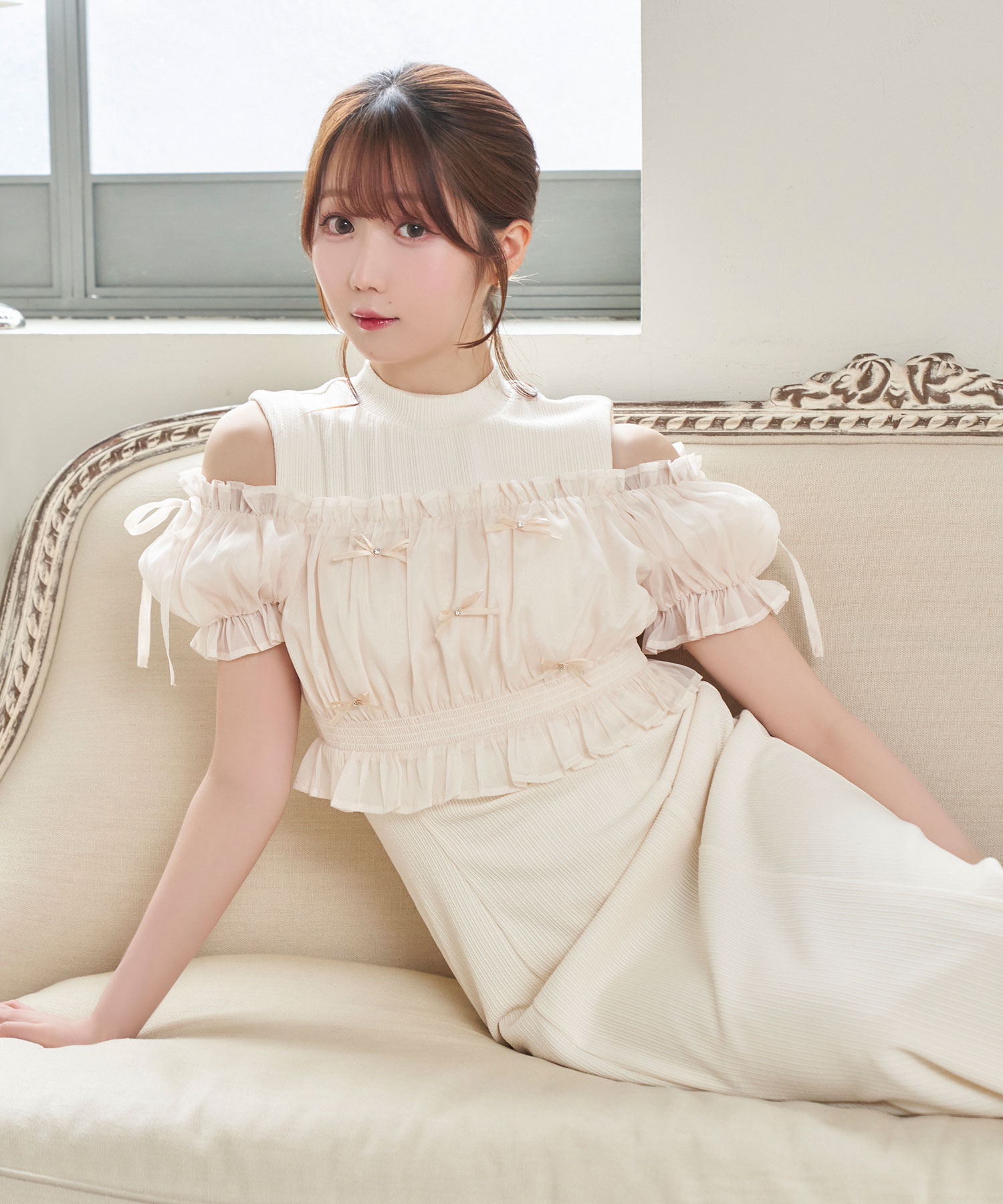 人気商品の入荷速報 入荷Now set tops organdy onepiece APARTMENT BUNNY – ワンピース