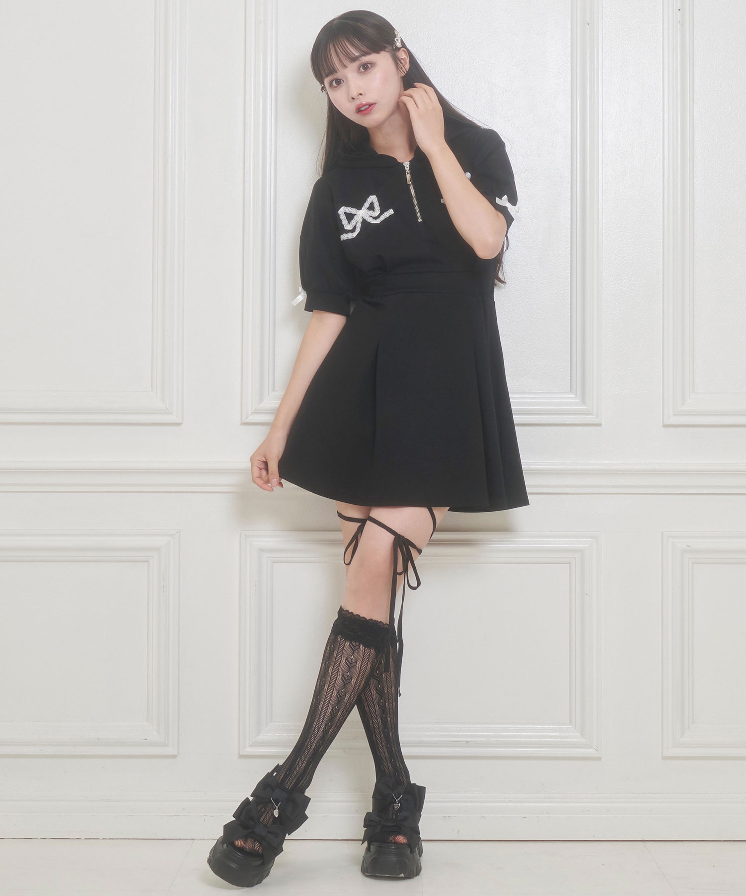 レースアップインナーパンツ