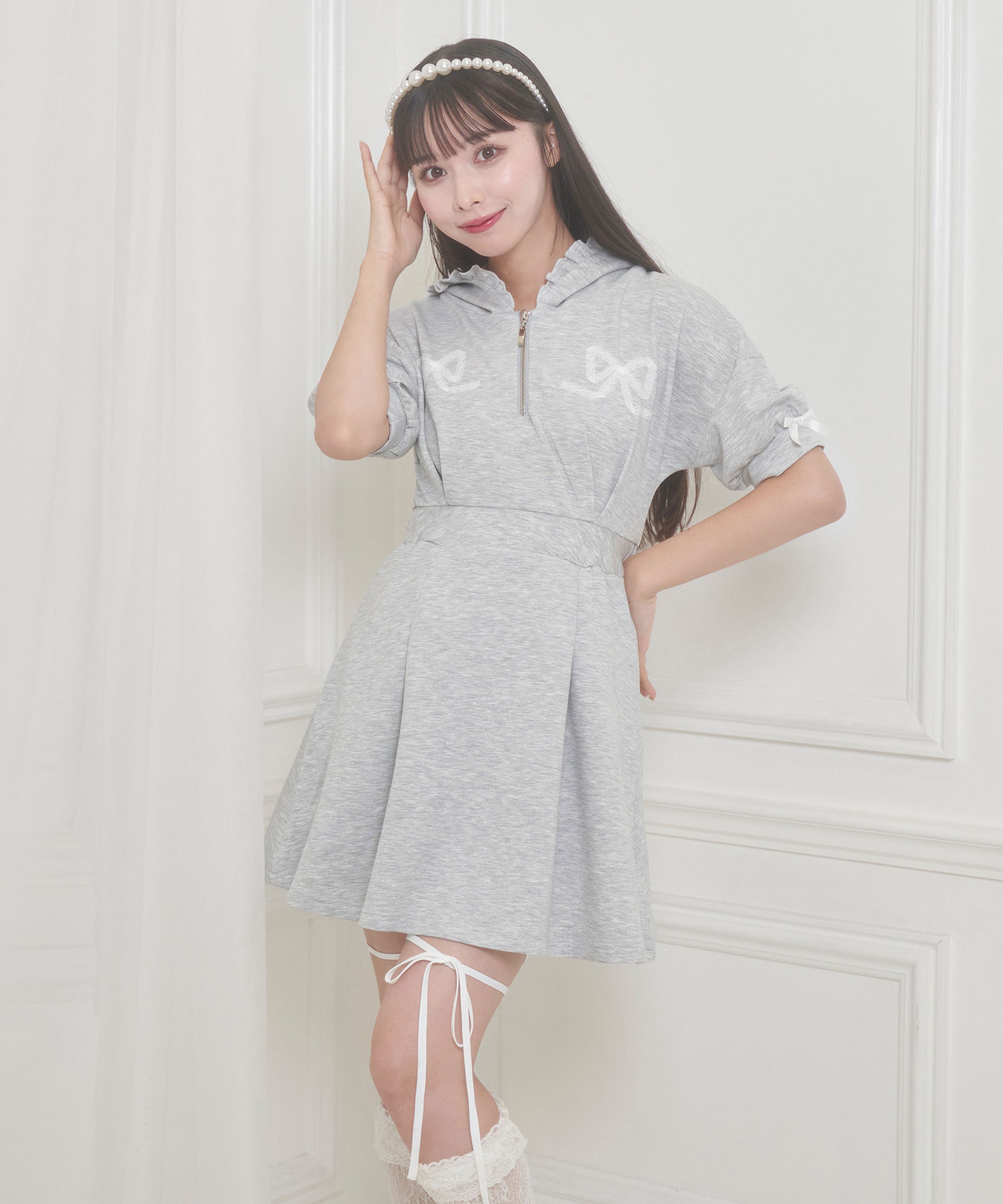 レースアップインナーパンツ