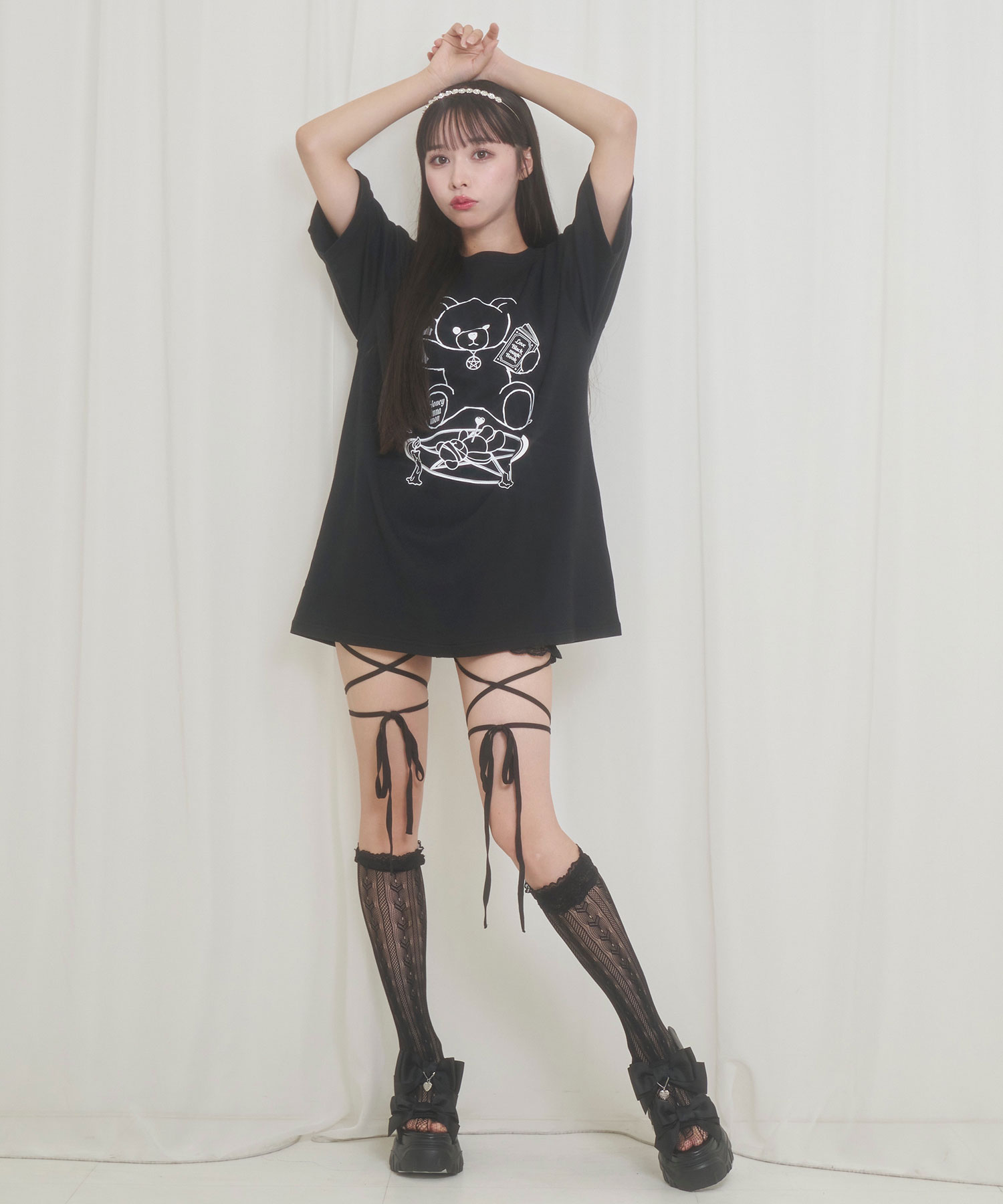 レースアップインナーパンツ