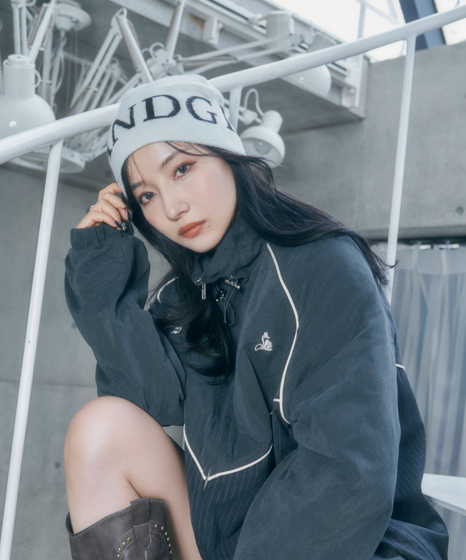 UNISEX ANDGEEBEEニットビーニー