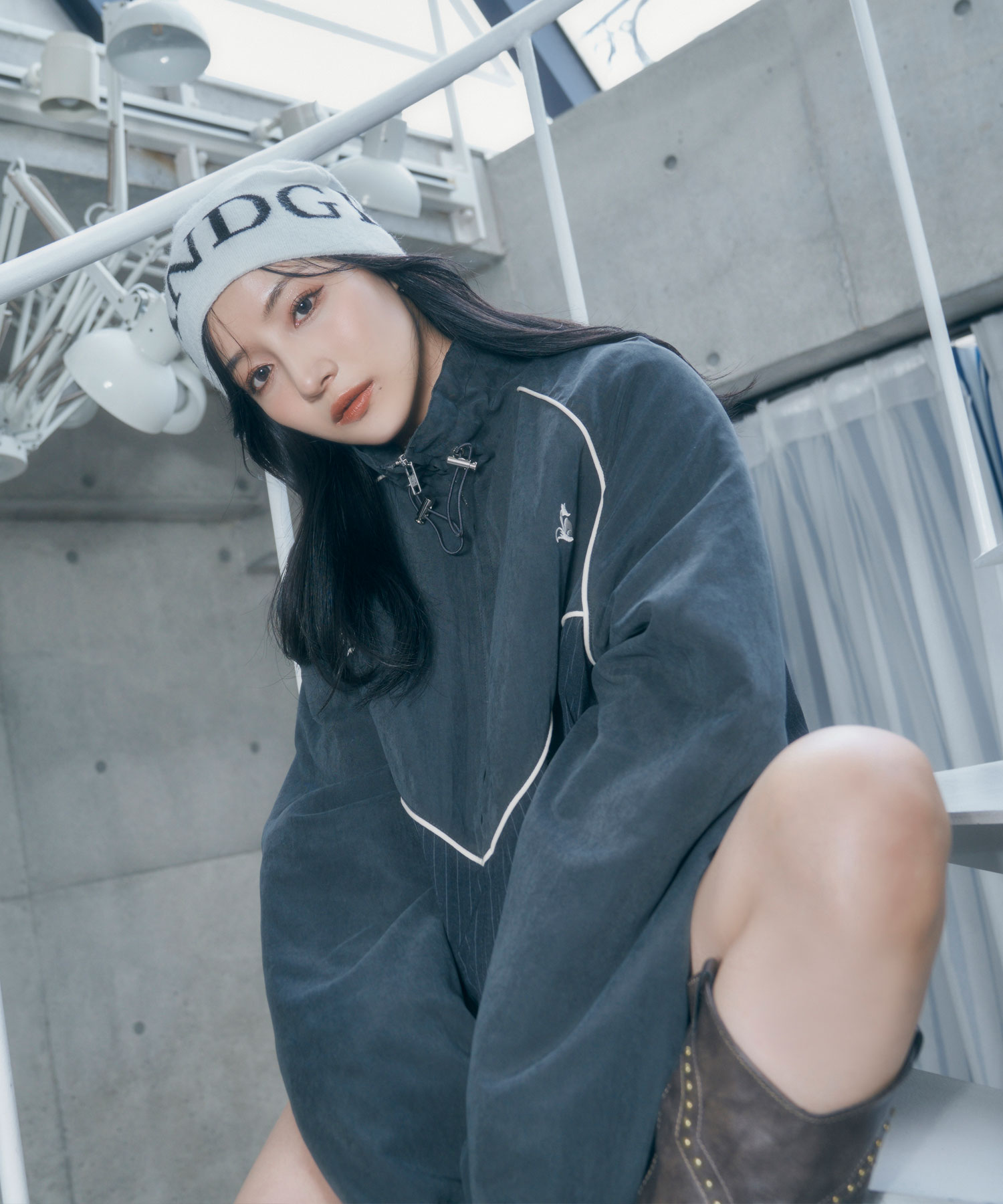 UNISEX ANDGEEBEEニットビーニー