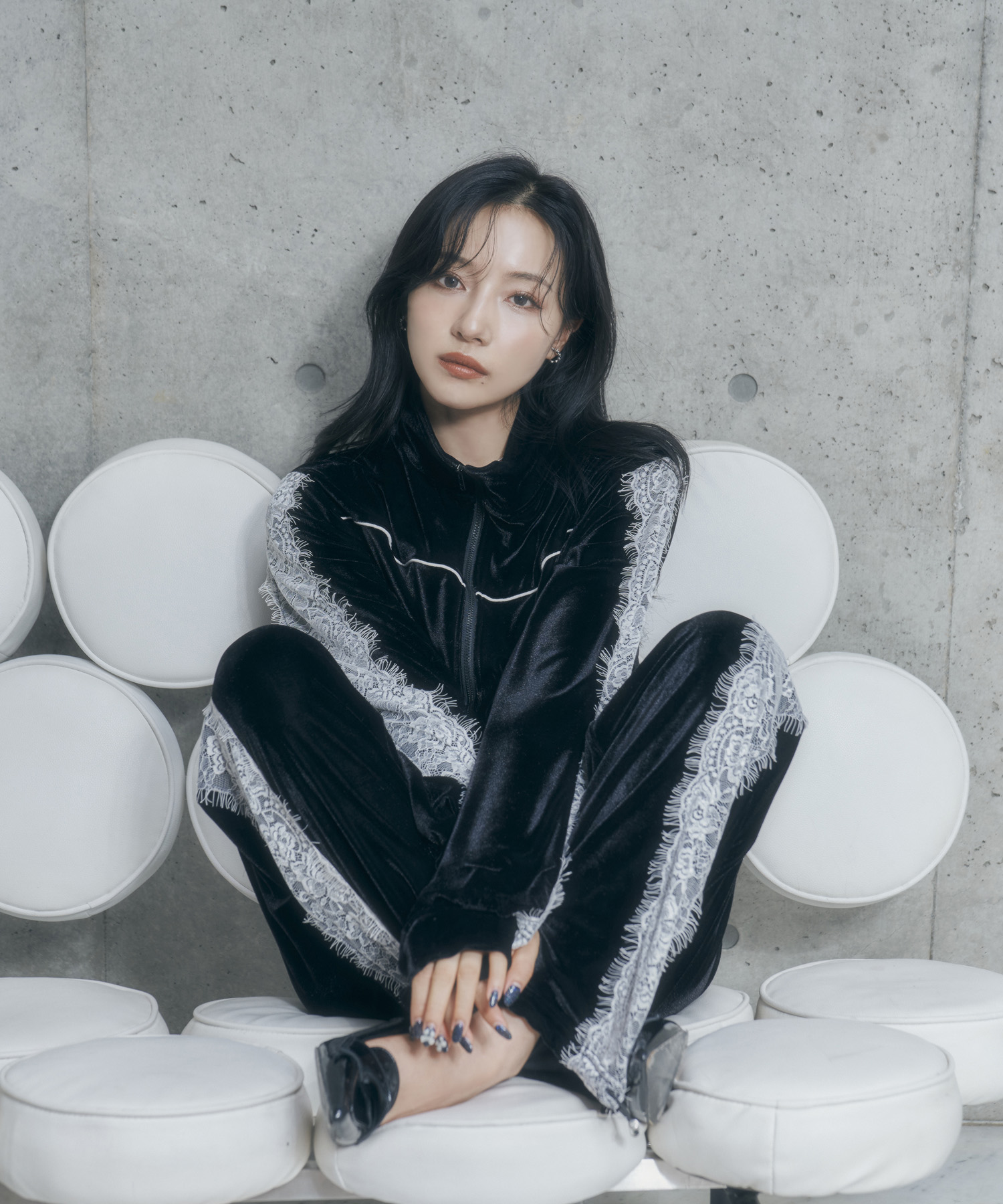 レースラインパンツ